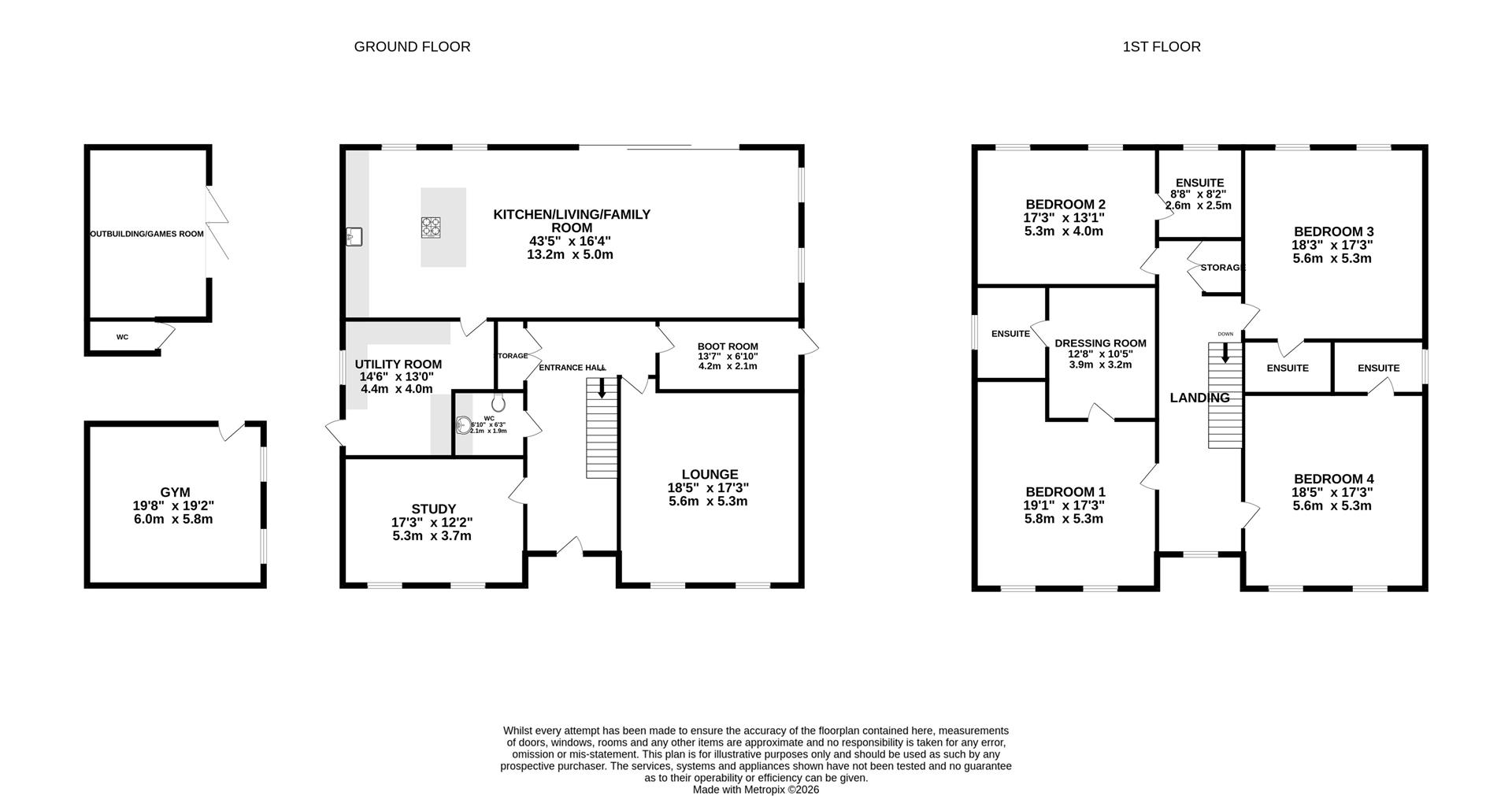 155, Rawreth Lane, Rayleigh floorplan