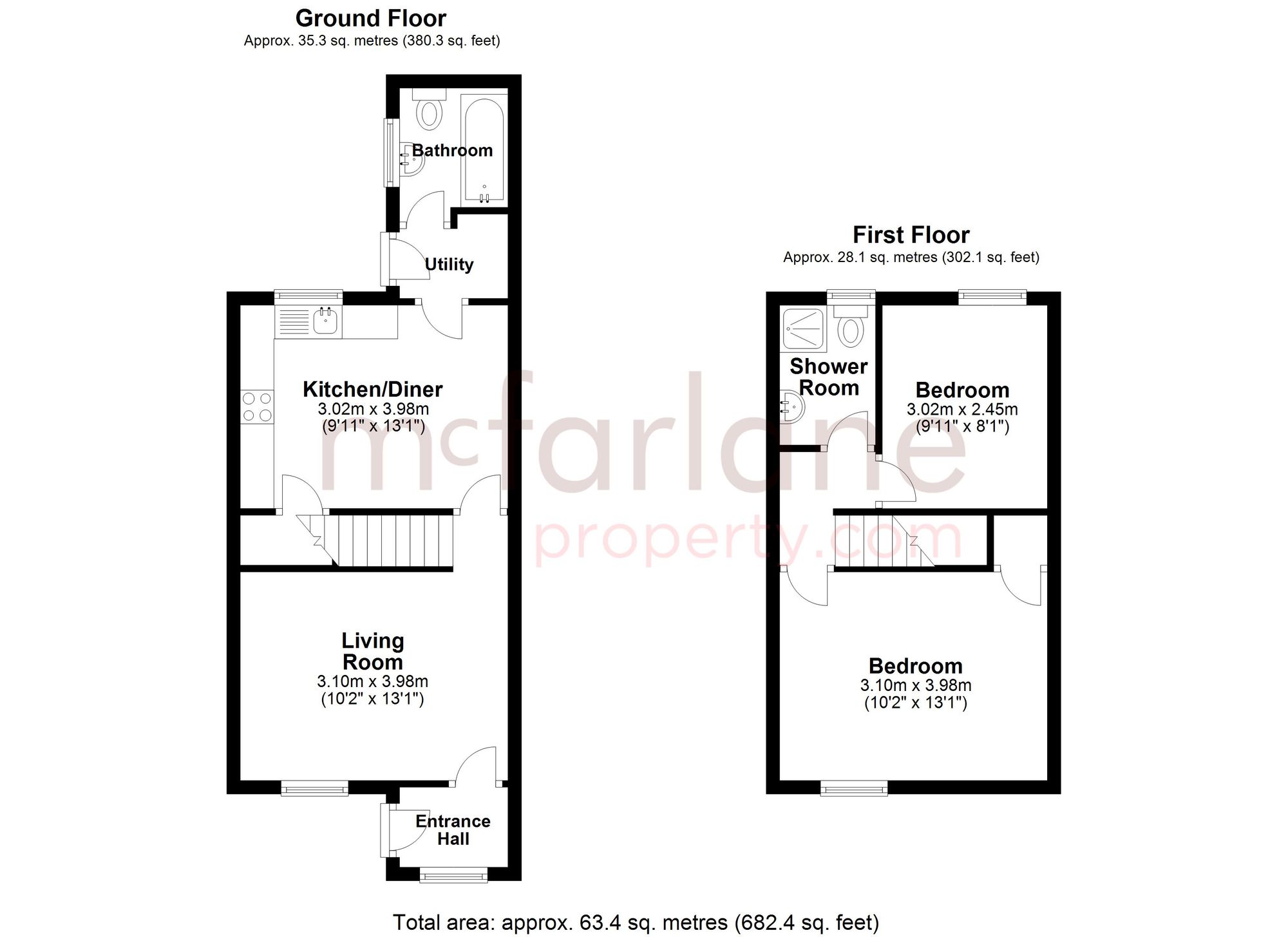 Stanmore Street, Swindon SN1, 2 bedroom terraced house for sale