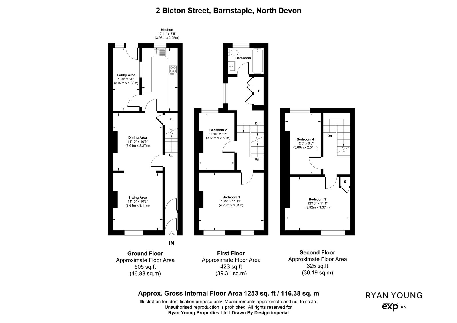 2, Bicton Street, Barnstaple floorplan