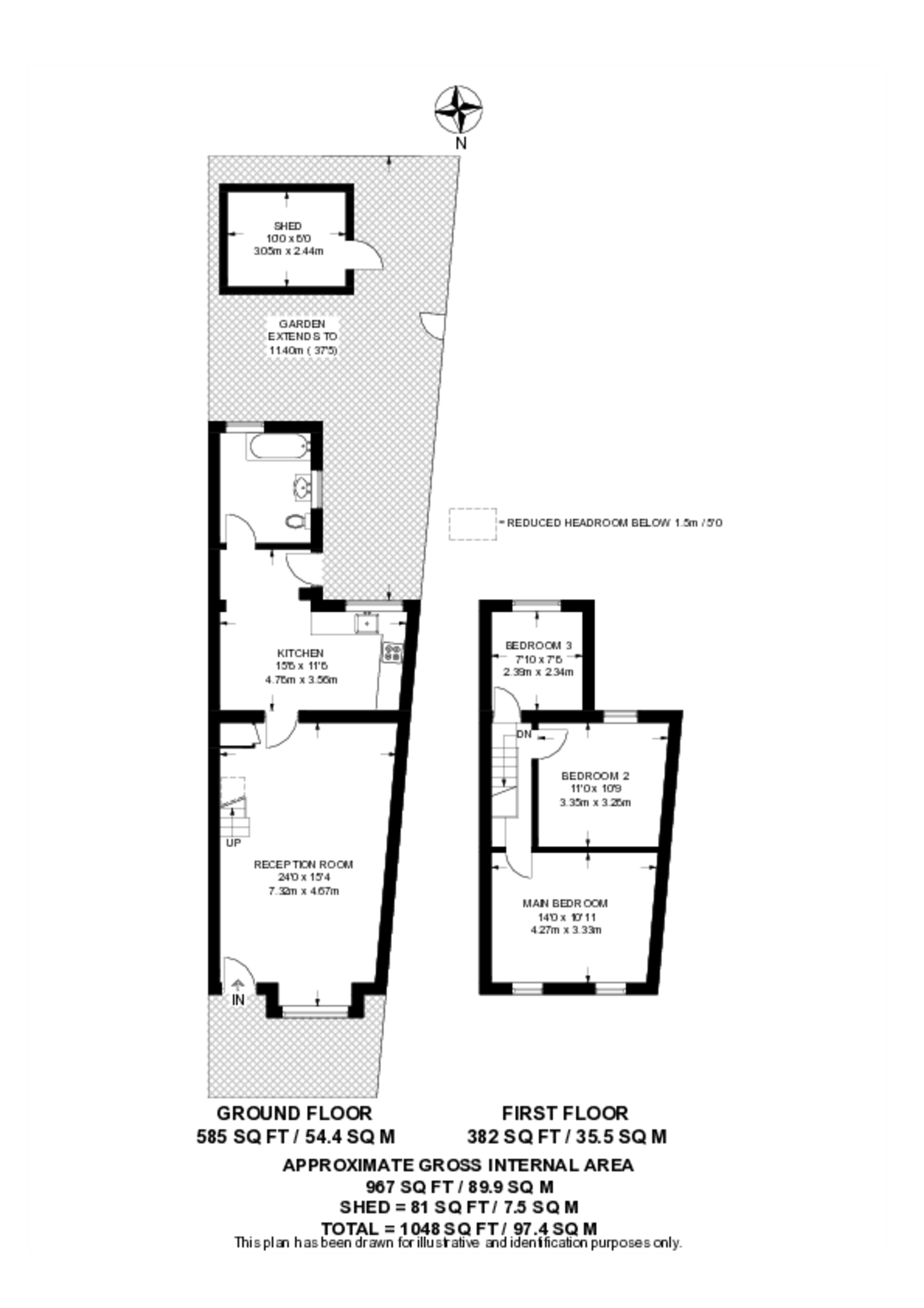 Brunswick Crescent, New Southgate floorplan