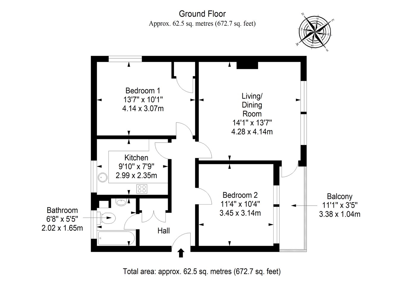13, Spence Avenue, Burntisland floorplan