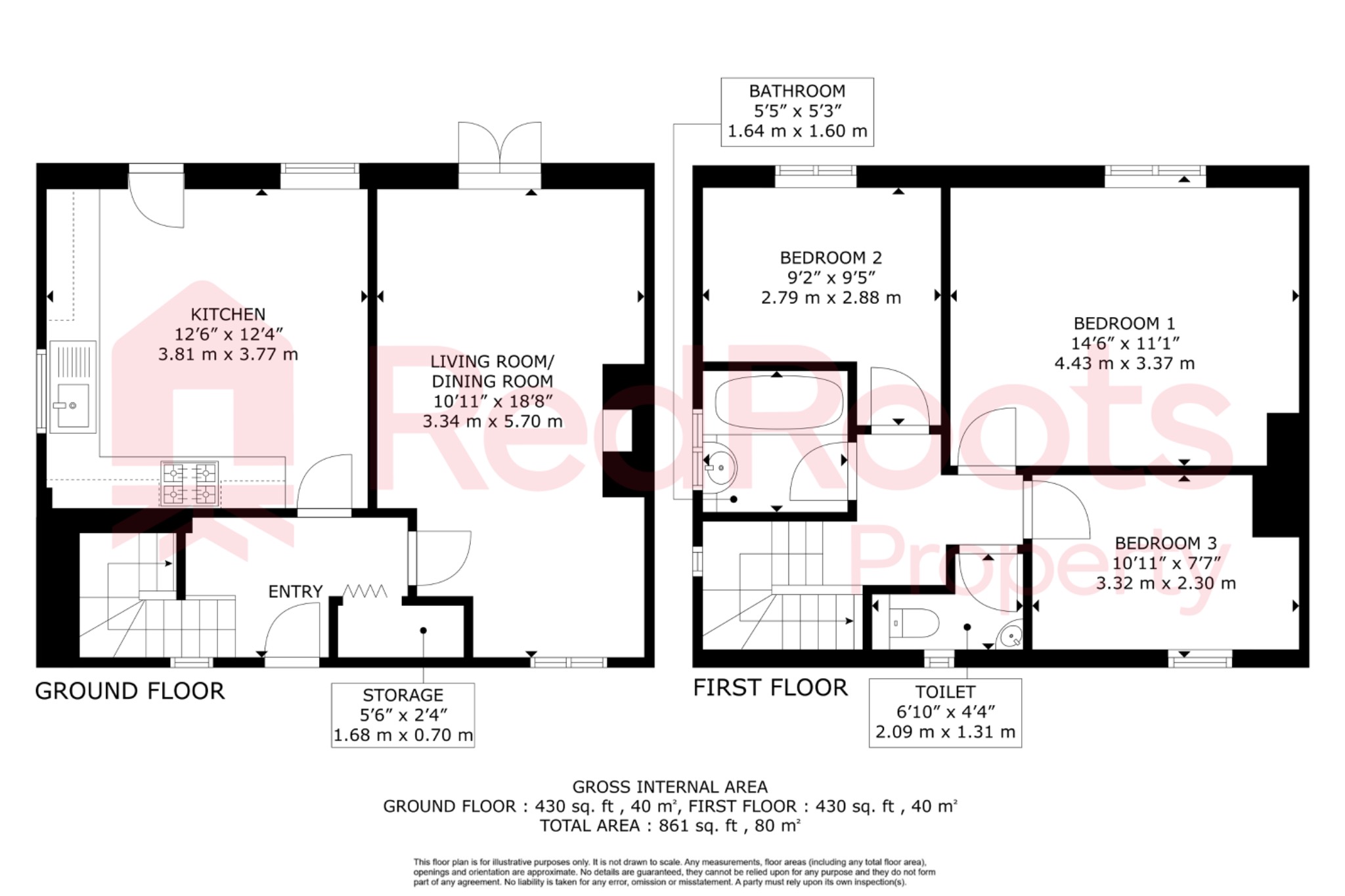 28 Smith Square, Doncaster, South Yorkshire floorplan
