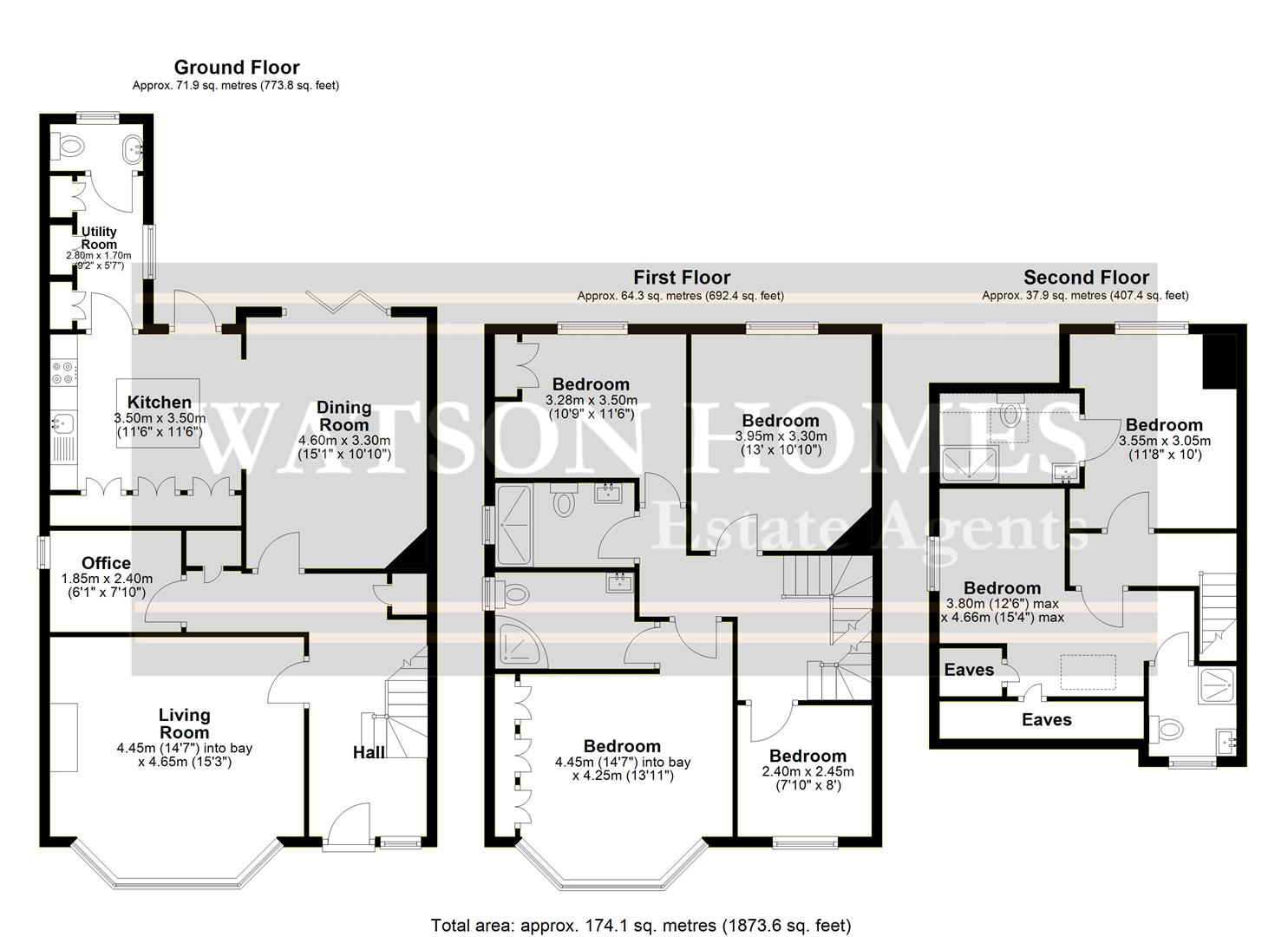 18, Derby Road, Sutton floorplan