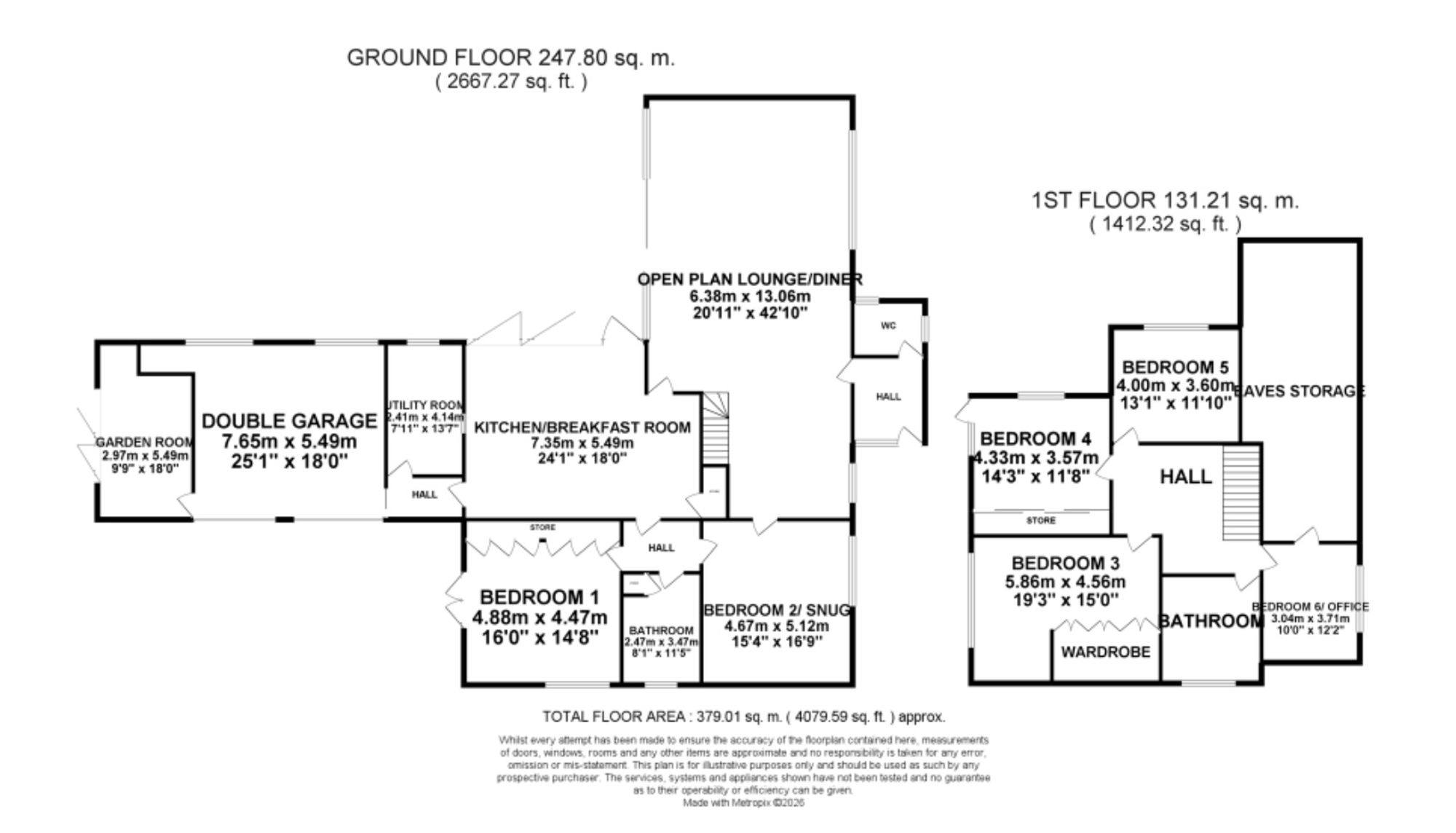 3 Leys Drive, Newcastle floorplan