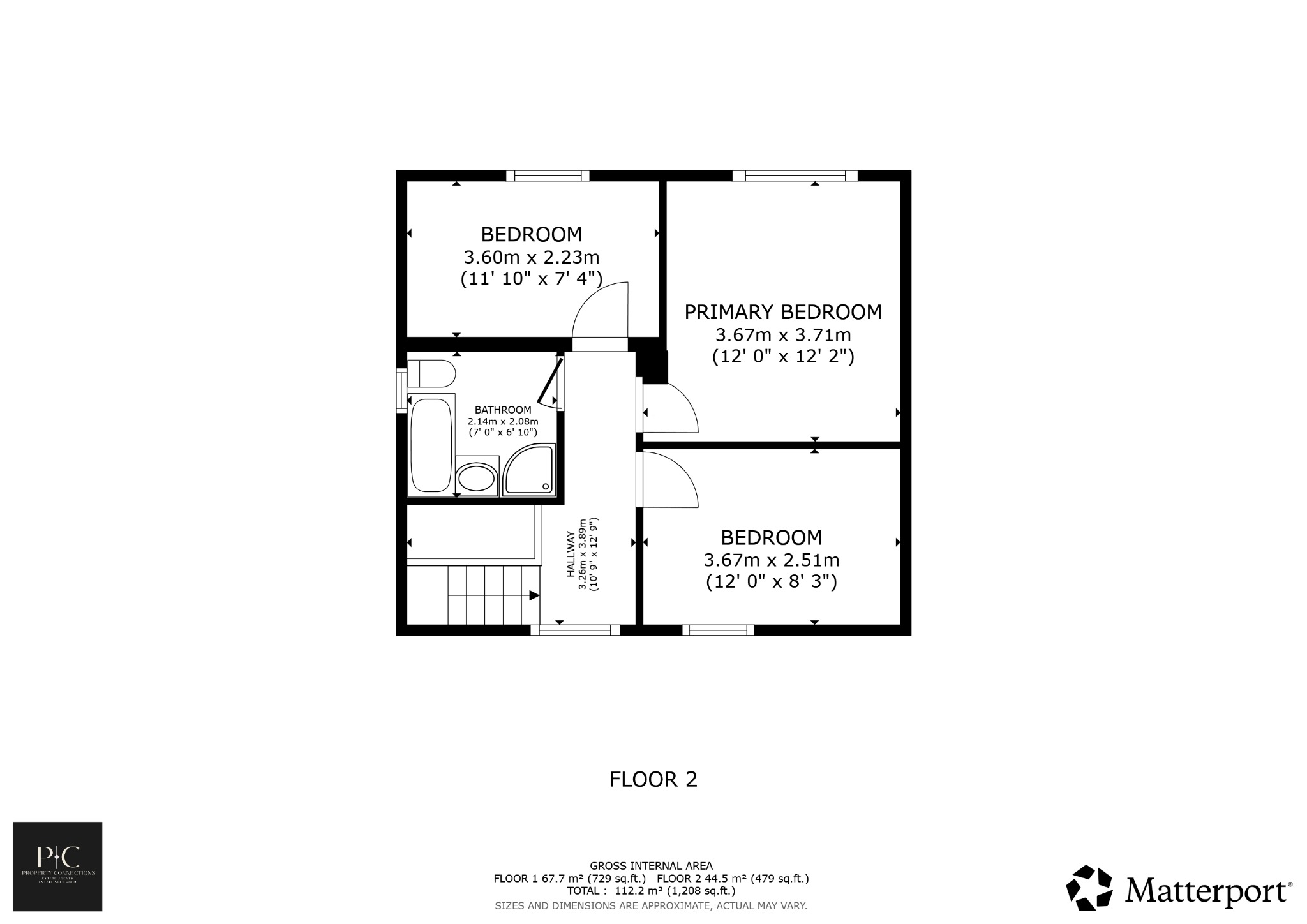 6 Starlaw Terrace, Bathgate, West Lothian floorplan