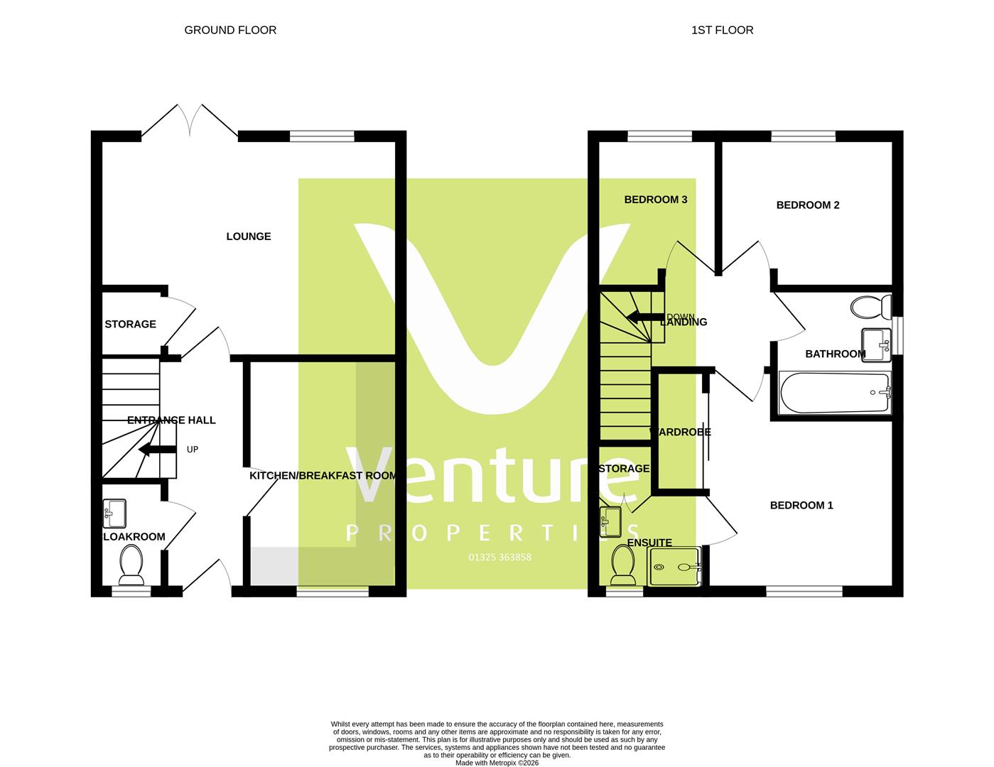 17, Azalea Drive, Darlington floorplan