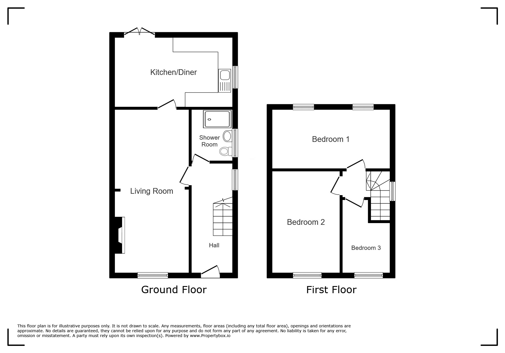 54, Newman Road, Exeter floorplan