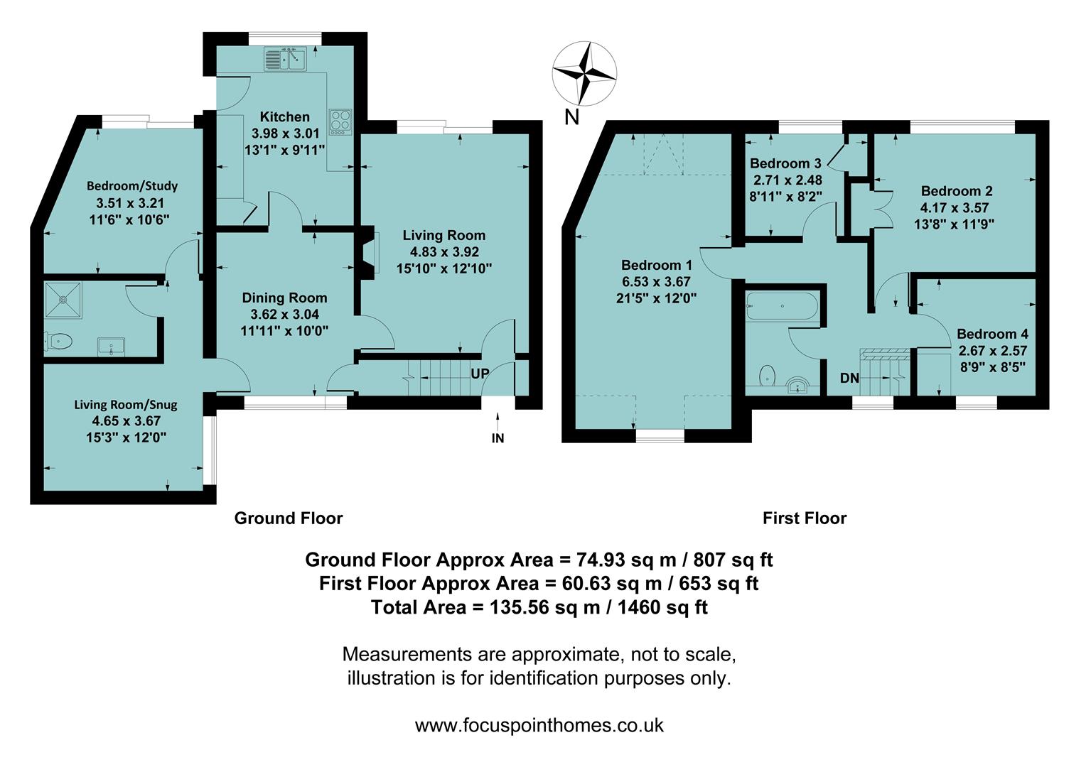 21, Hastings Close, Banbury floorplan