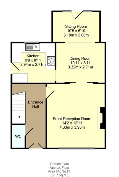 3 Bedrooms Semi-detached house for sale in Heol Briwnant, Rhiwbina, Cardiff. CF14