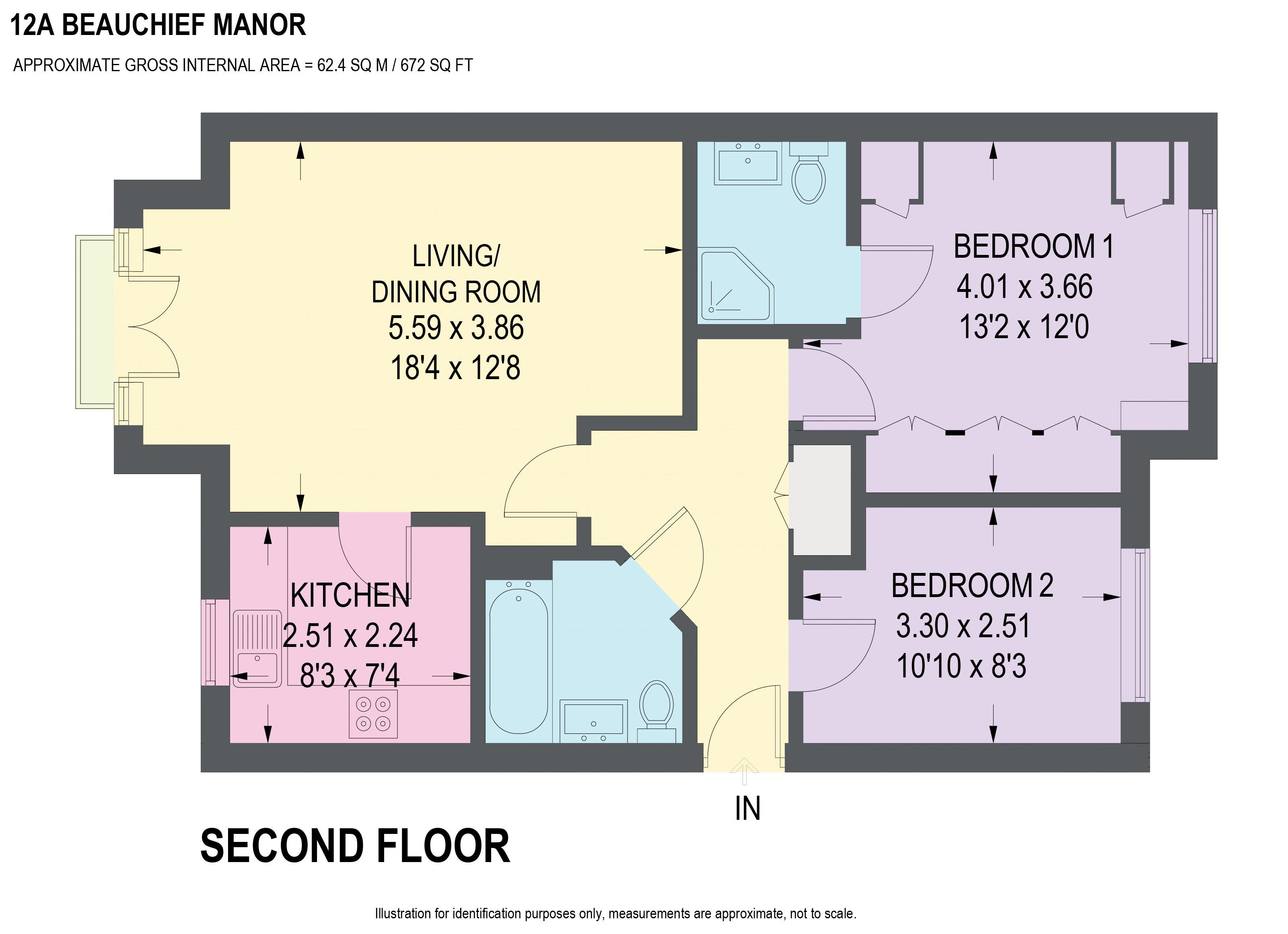 2 Bedrooms Flat for sale in Beauchief Manor, Abbey Lane, Beauchief, Sheffield S8