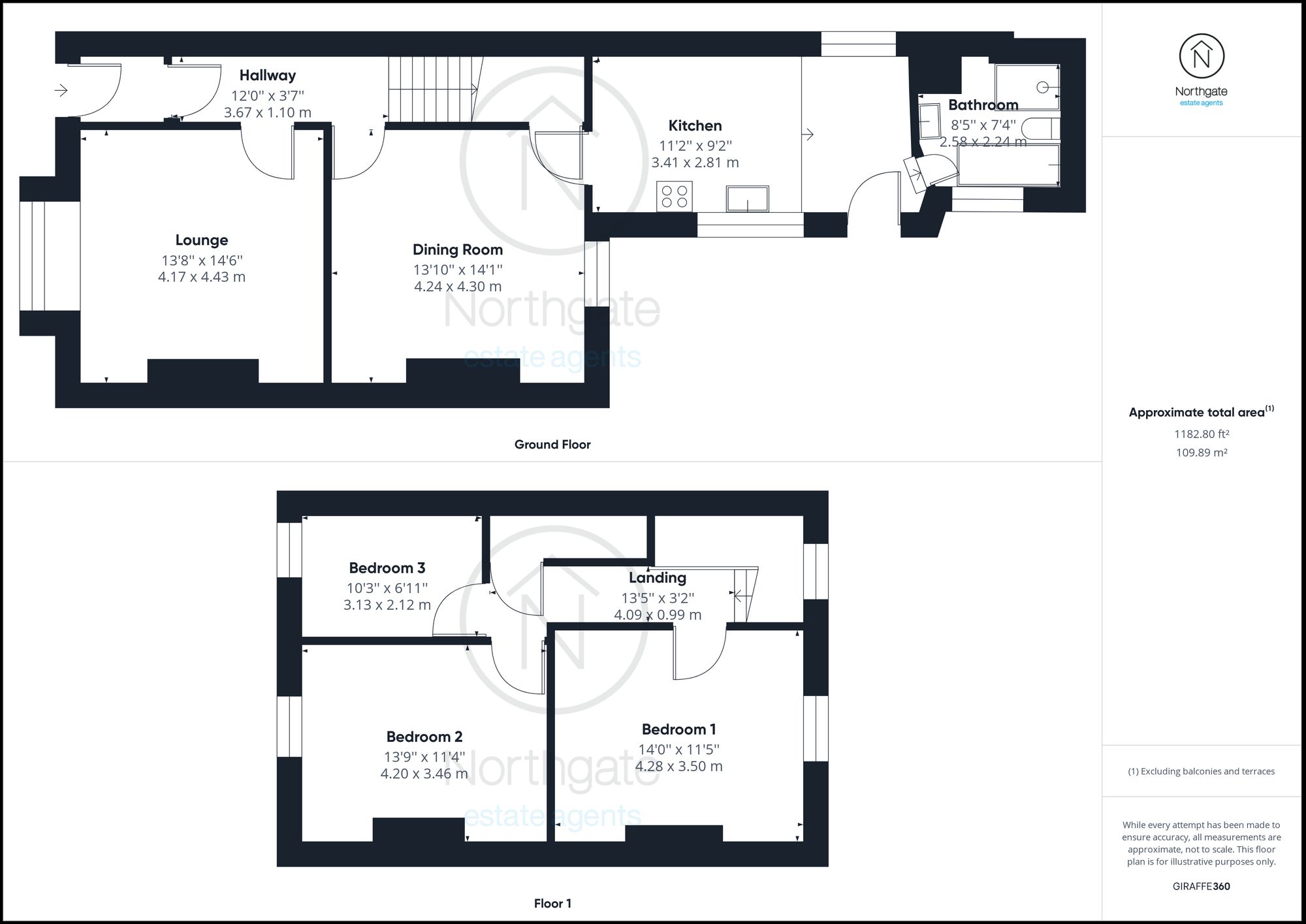 72 Crosby Street, Darlington floorplan