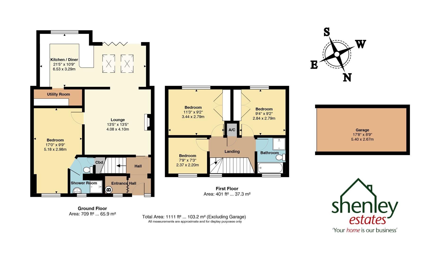 18, Nell Gwynn Close, Shenley floorplan
