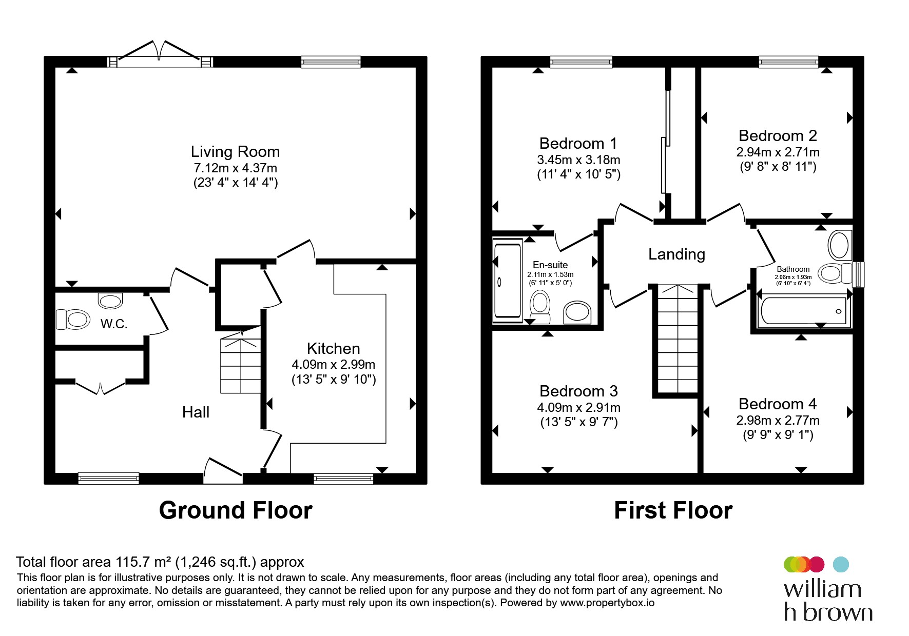 12, Redwald Crescent, Ipswich floorplan