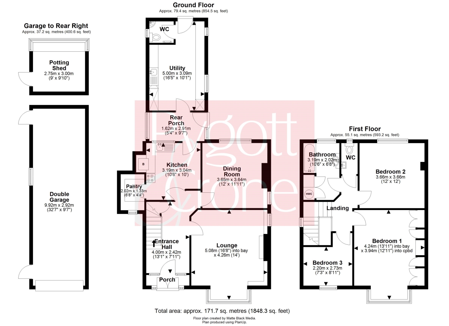 116, Fleet Road Fleet, Spalding floorplan