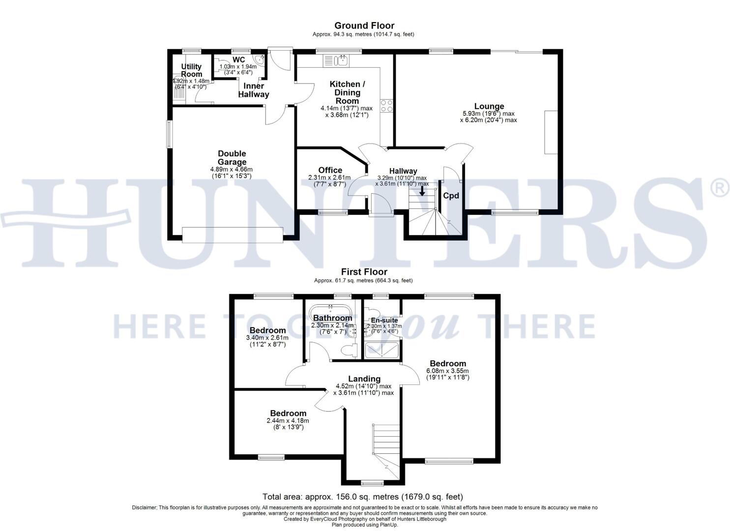20, Manor Close, Todmorden floorplan