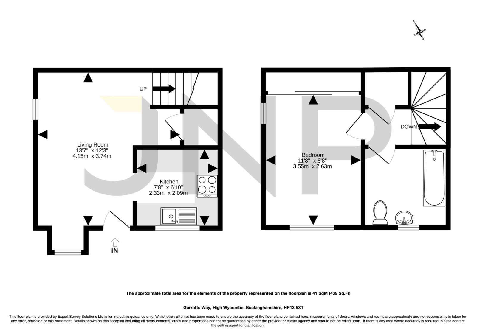 119, Garratts Way, Buckinghamshire floorplan