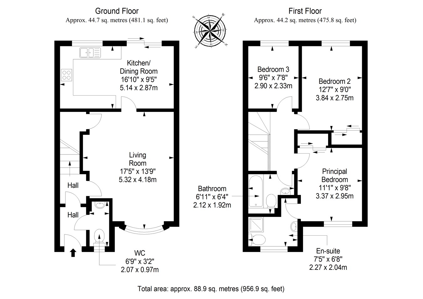 Cameron Drive, Kirkcaldy KY1, 3 bedroom terraced house for sale