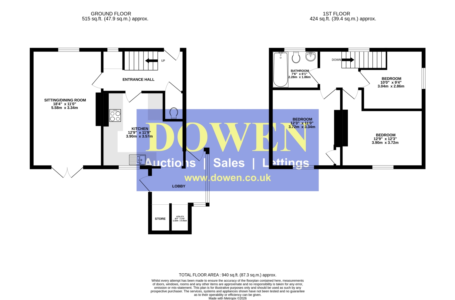 4, Park House Gardens, Durham floorplan