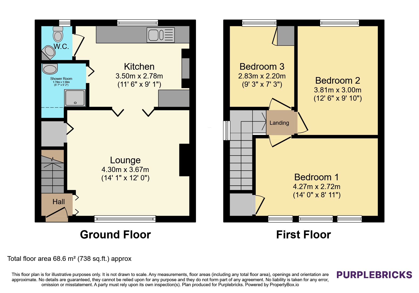 10, Gilfil Road, Nuneaton floorplan