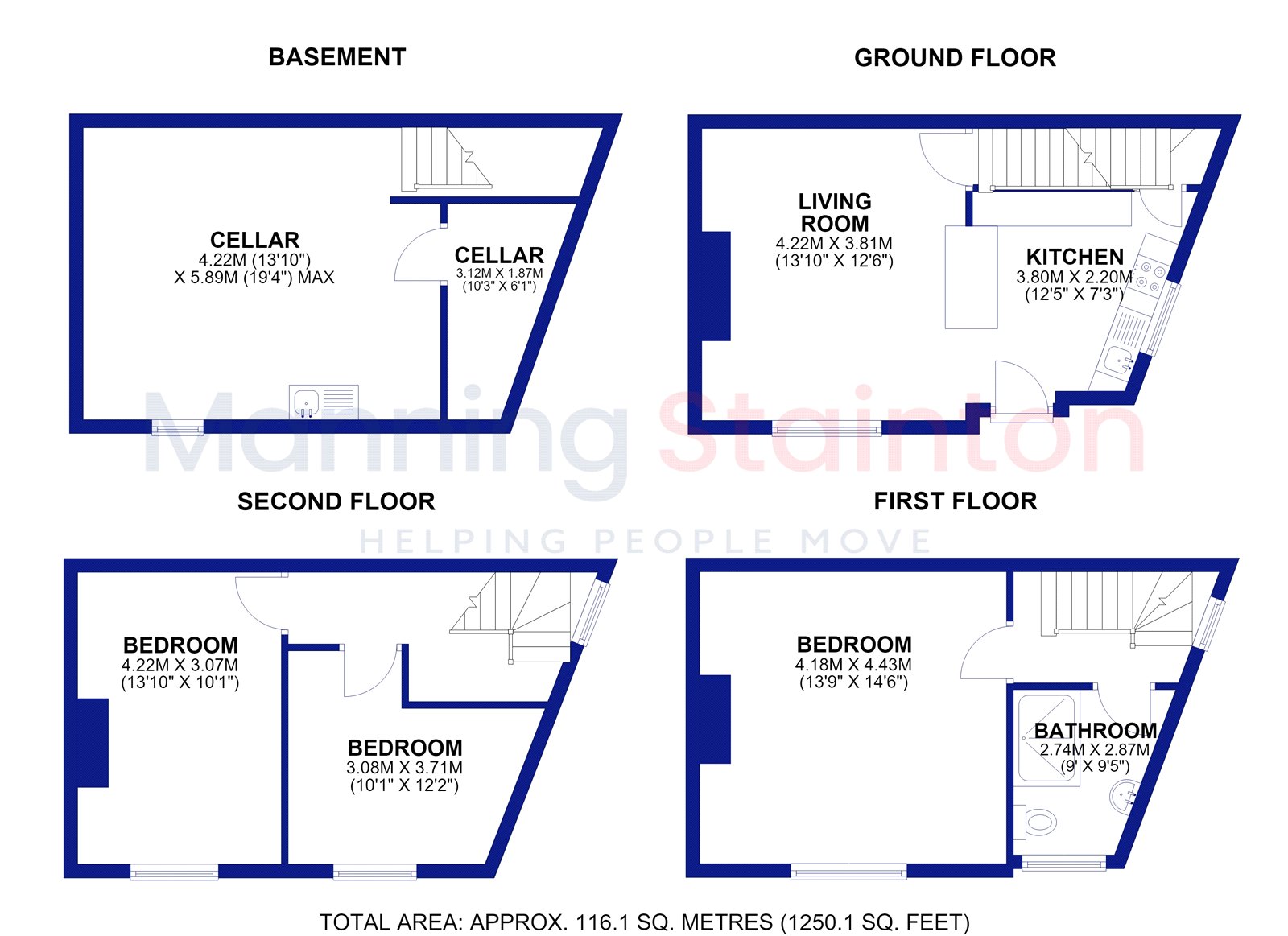 2, Monk Bridge Place, West Yorkshire floorplan