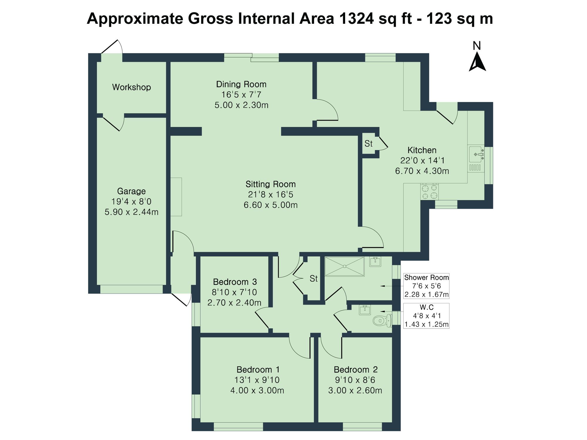 3 Hazel End, Oxford floorplan