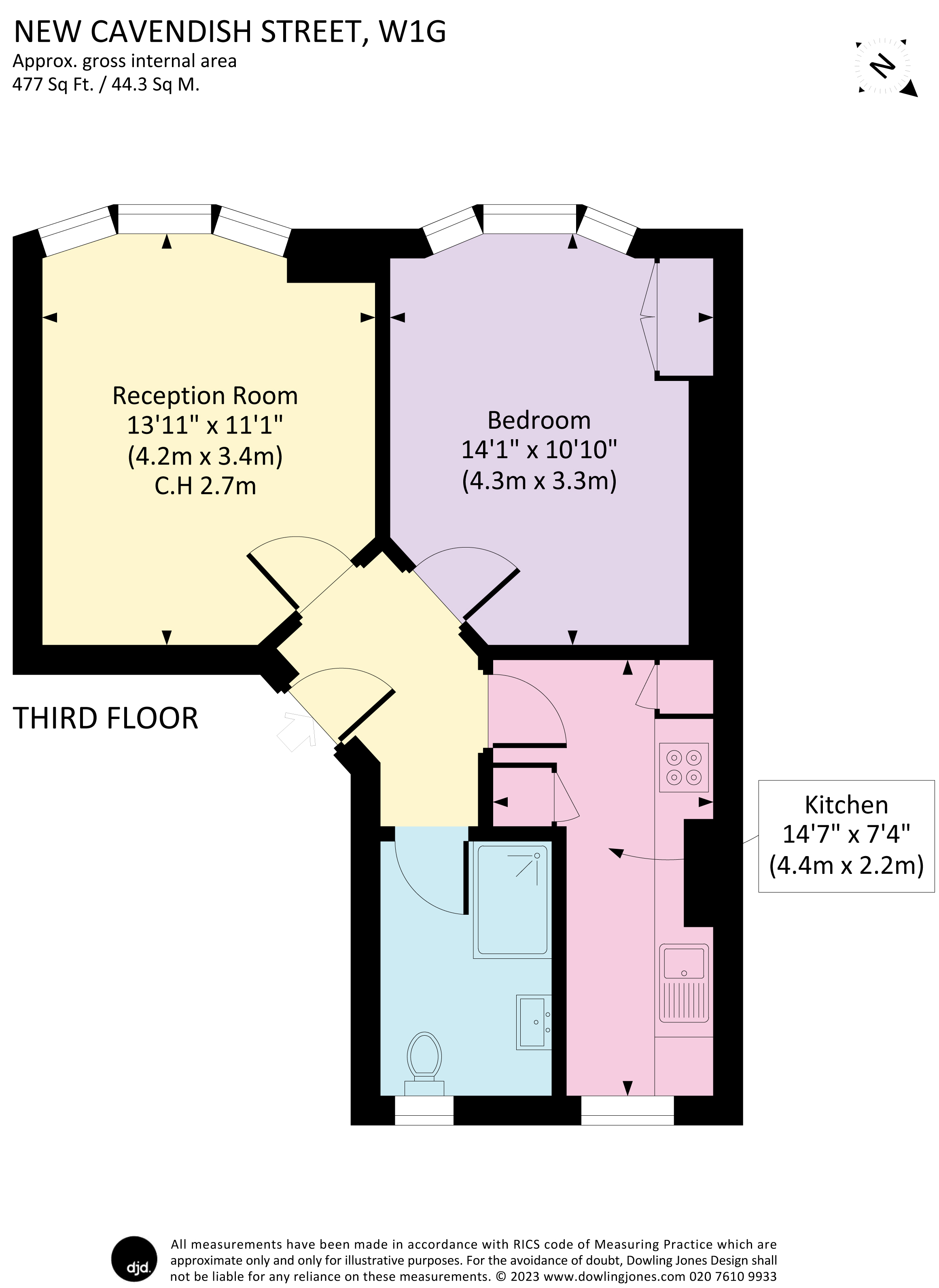 30, New Cavendish Street, London floorplan