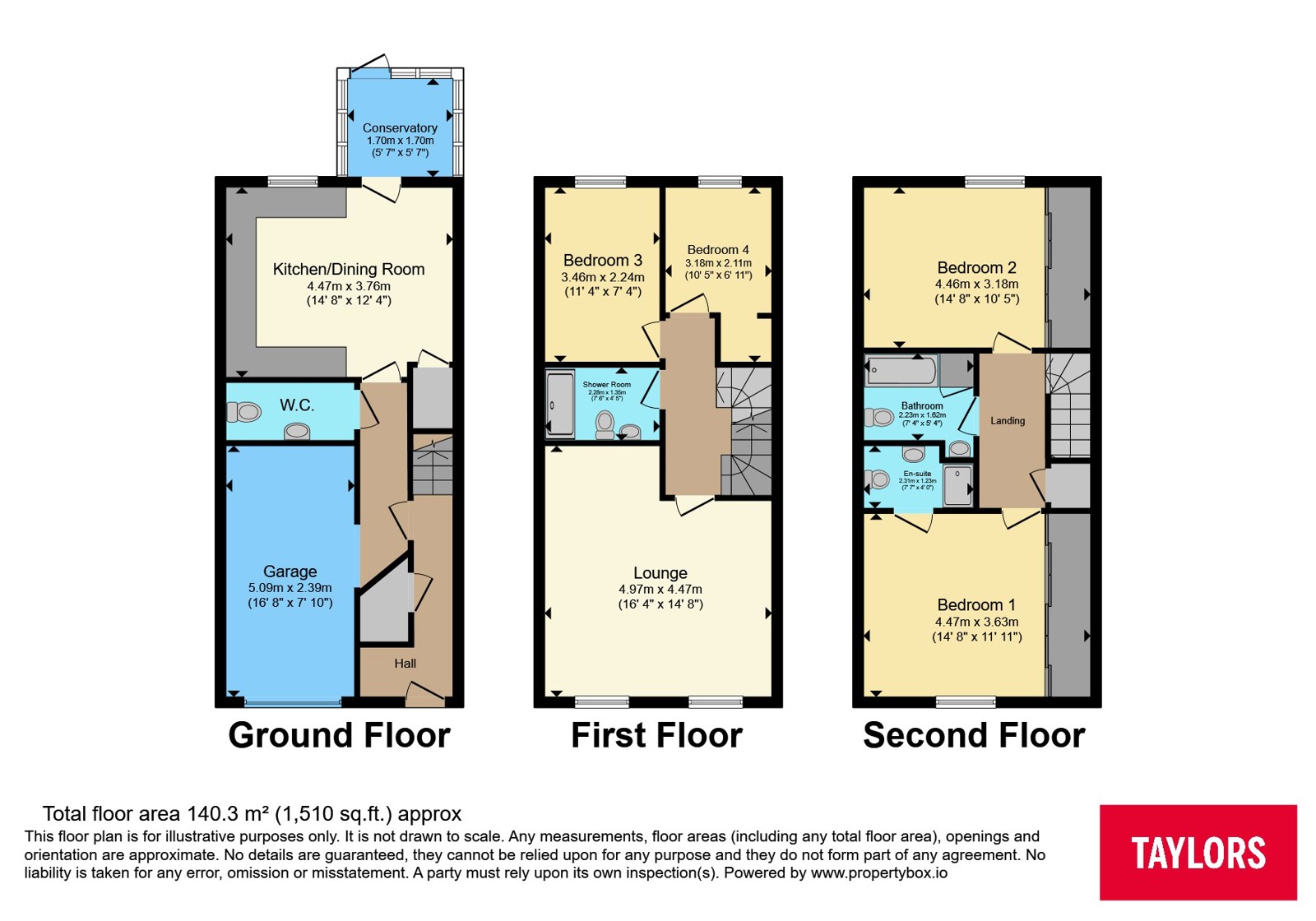 29, Leaze Close, Bristol floorplan