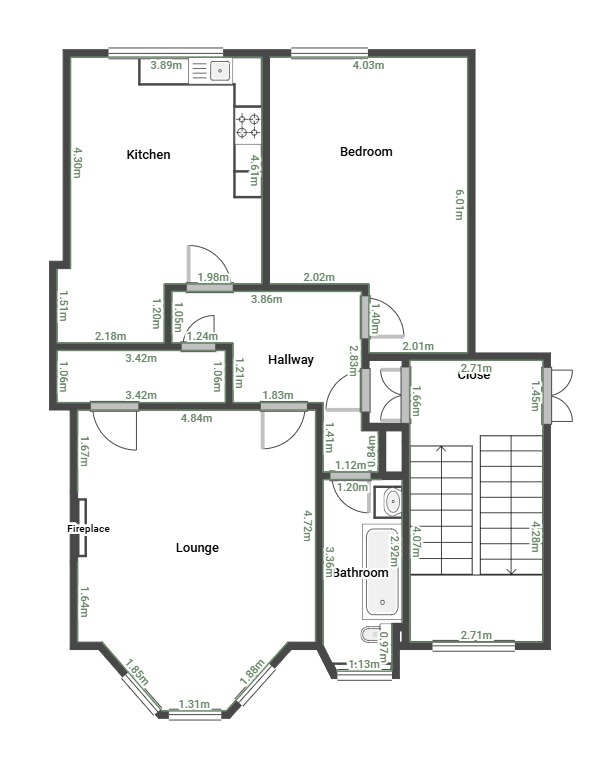 Binnie Street, Gourock floorplan