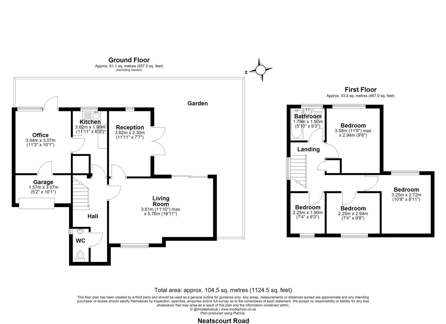 9, Neatscourt Road, London floorplan