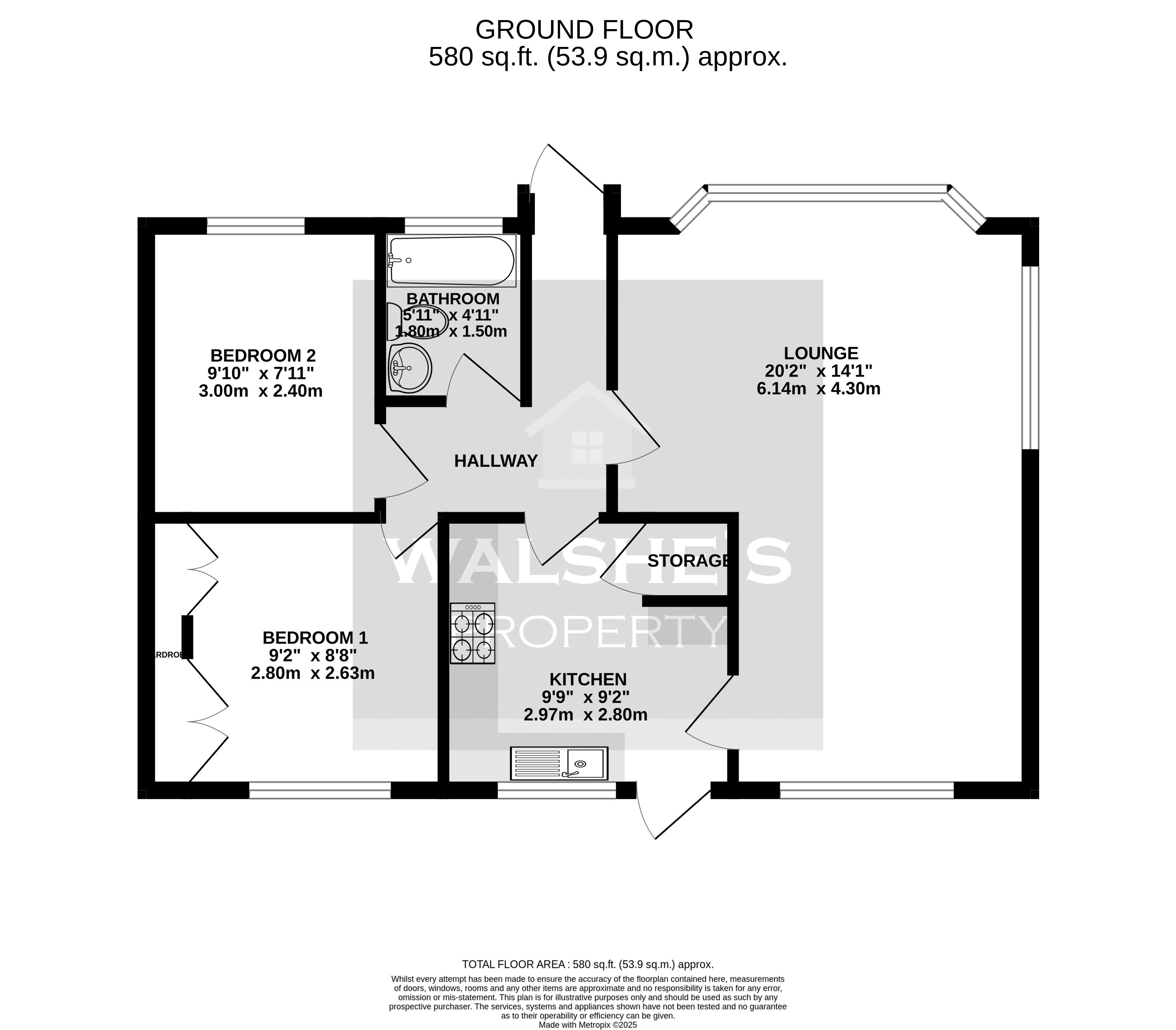 26, Manifold Road, Scunthorpe floorplan