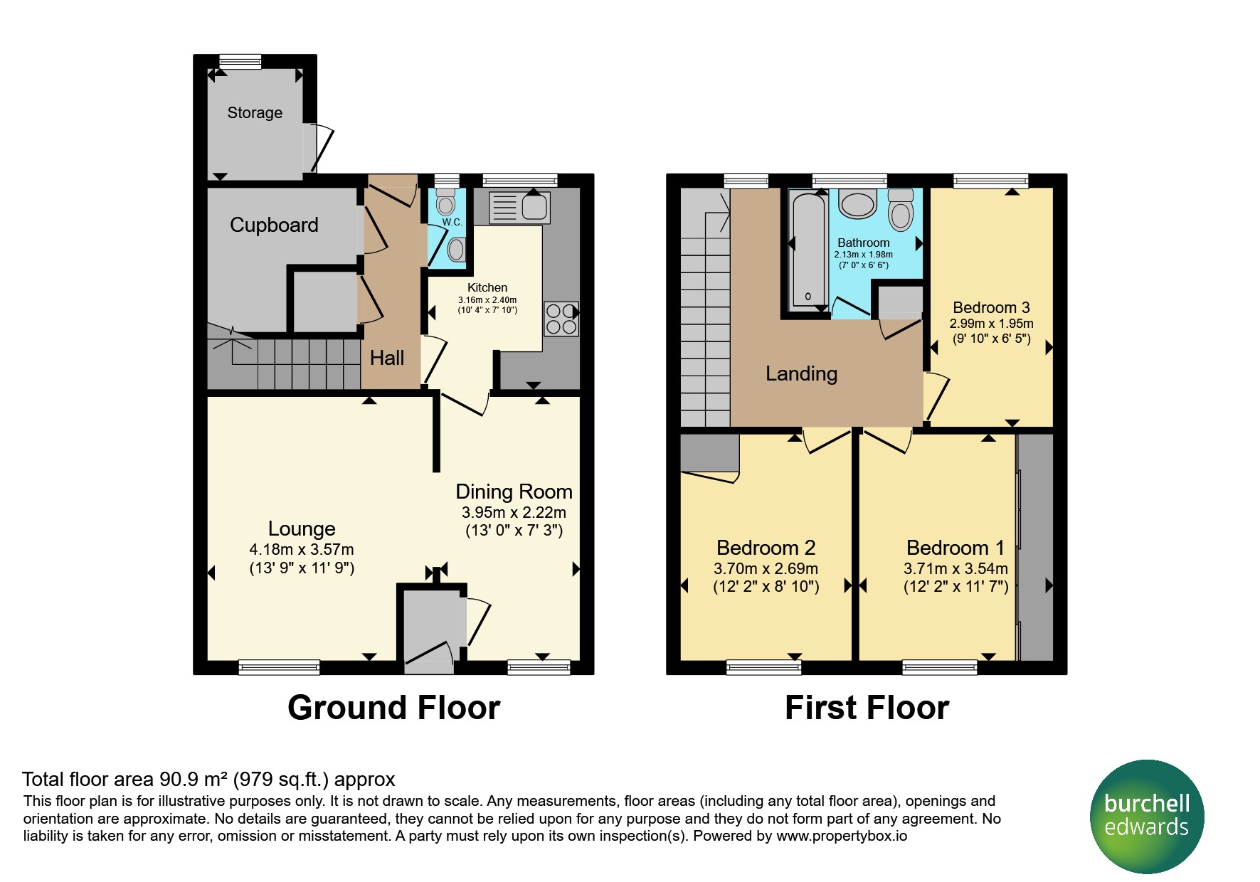 71, Bentinck Close, Newark floorplan