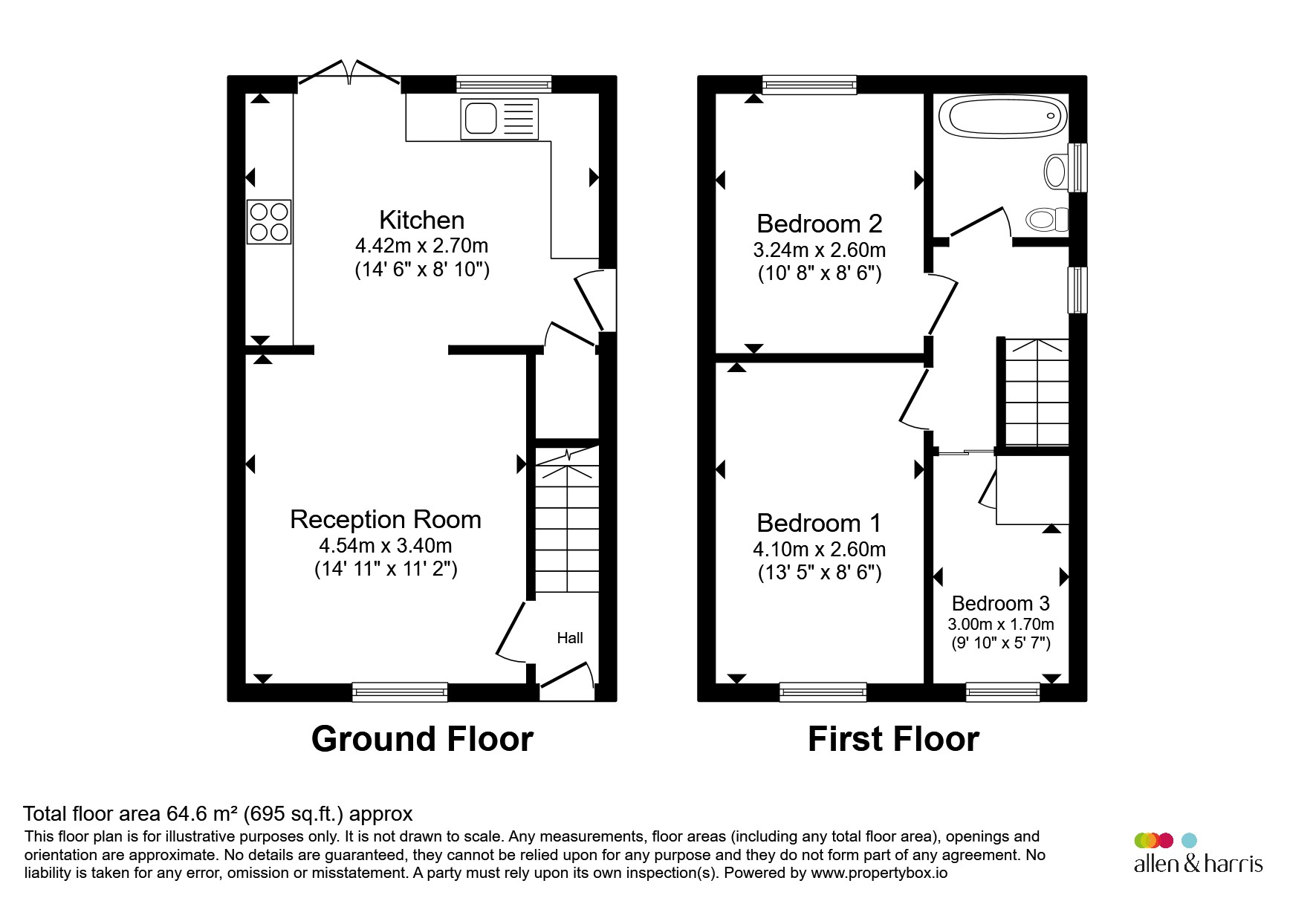 18, Taliesin Close, Bridgend floorplan