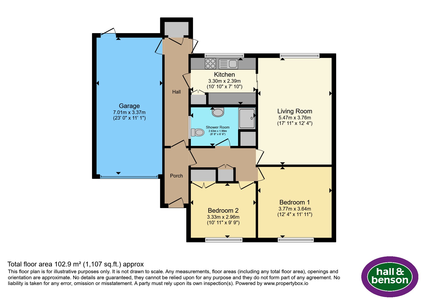 8, St. Lawrence Close, Heanor floorplan