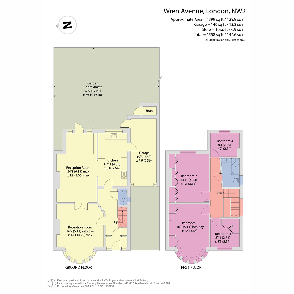 23, Wren Avenue, Cricklewood floorplan