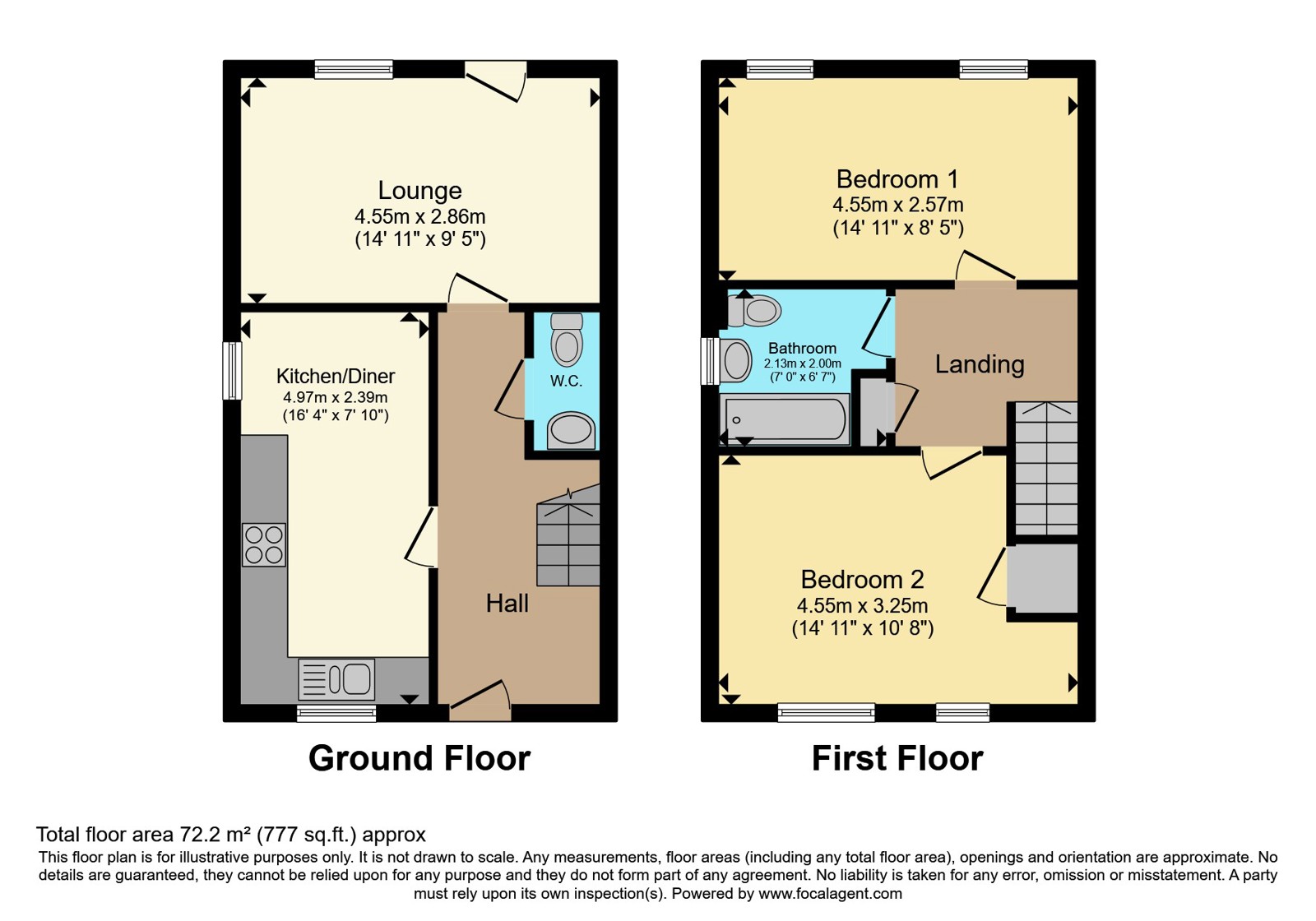 33, Gwarak An Warak, Cornwall floorplan