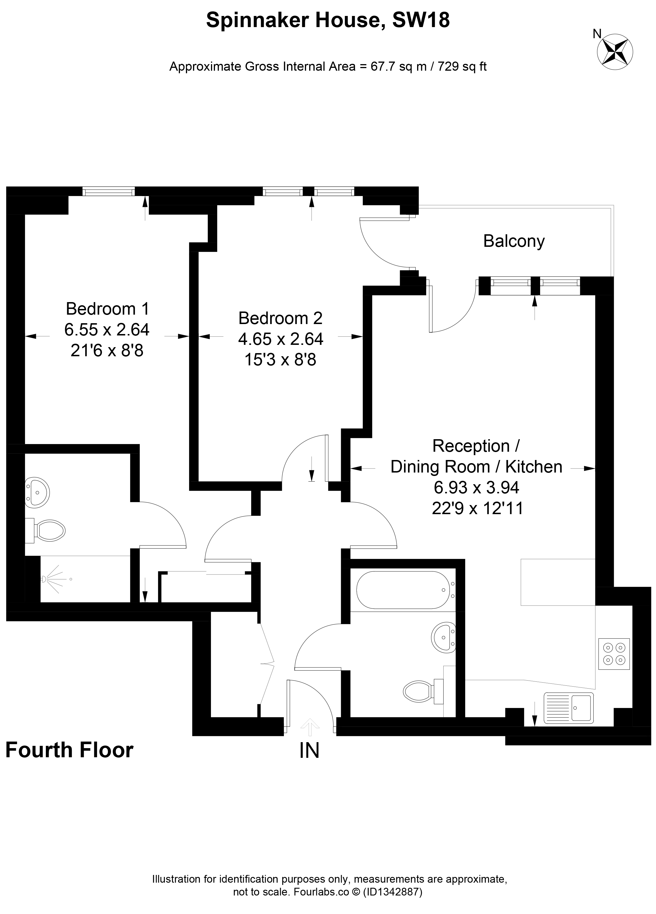 Juniper Drive, London floorplan