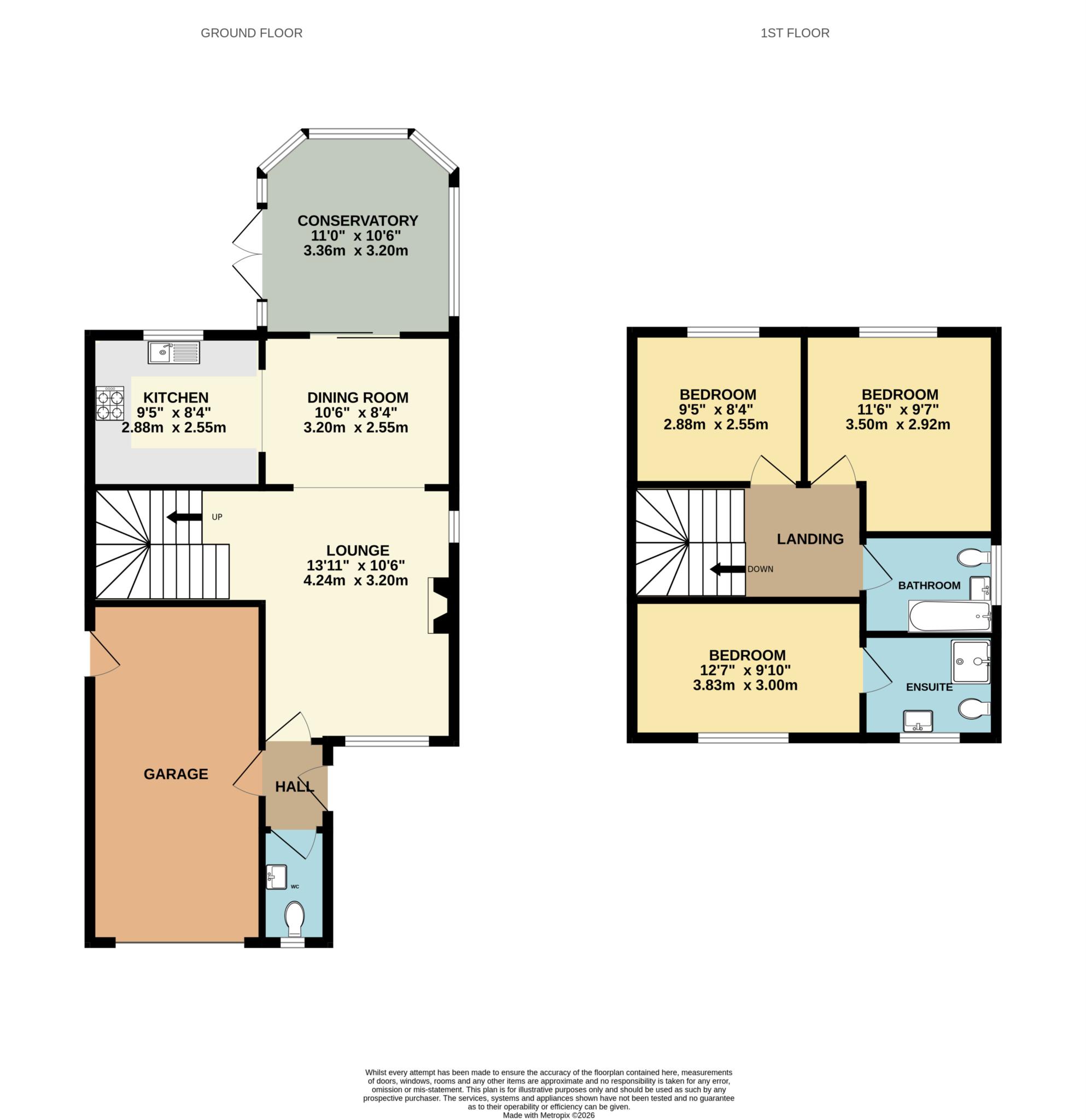 9, Chestnut Walk, Liverpool floorplan