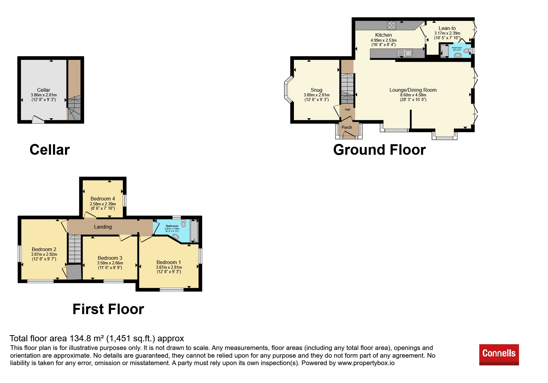 8, Lionfields Road, Kidderminster floorplan