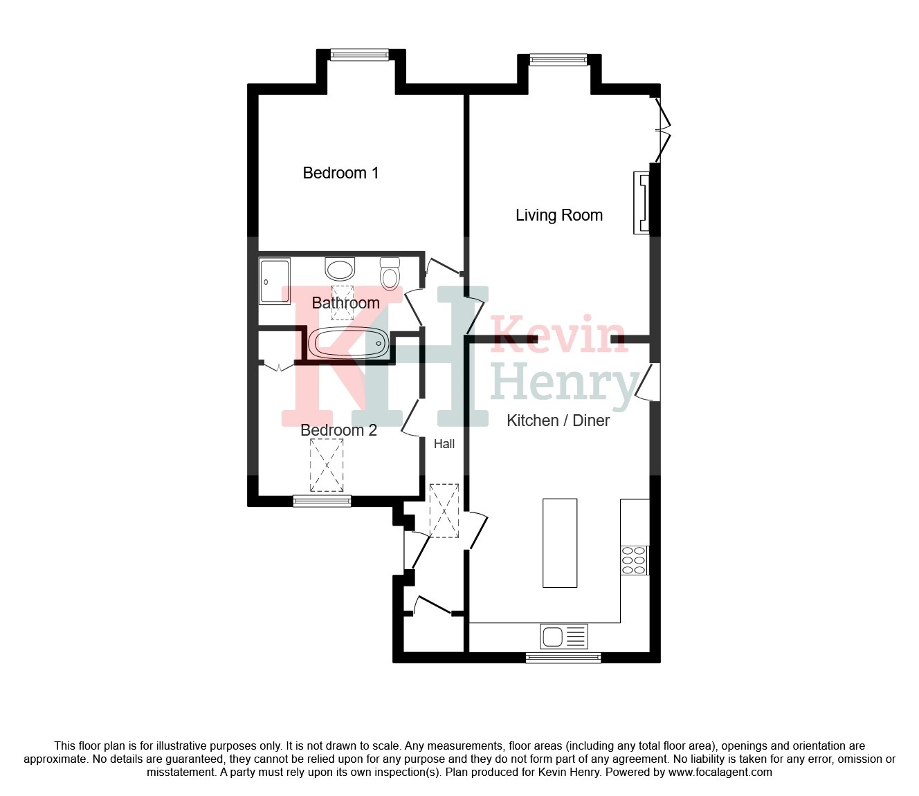 Butler Close, Saffron Walden CB11, 2 bedroom semidetached bungalow for