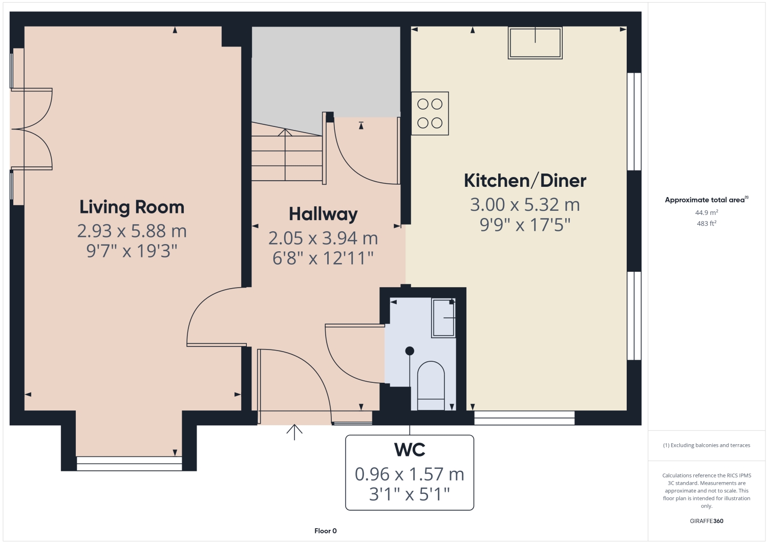 25, Brace Dein, Cambridge floorplan