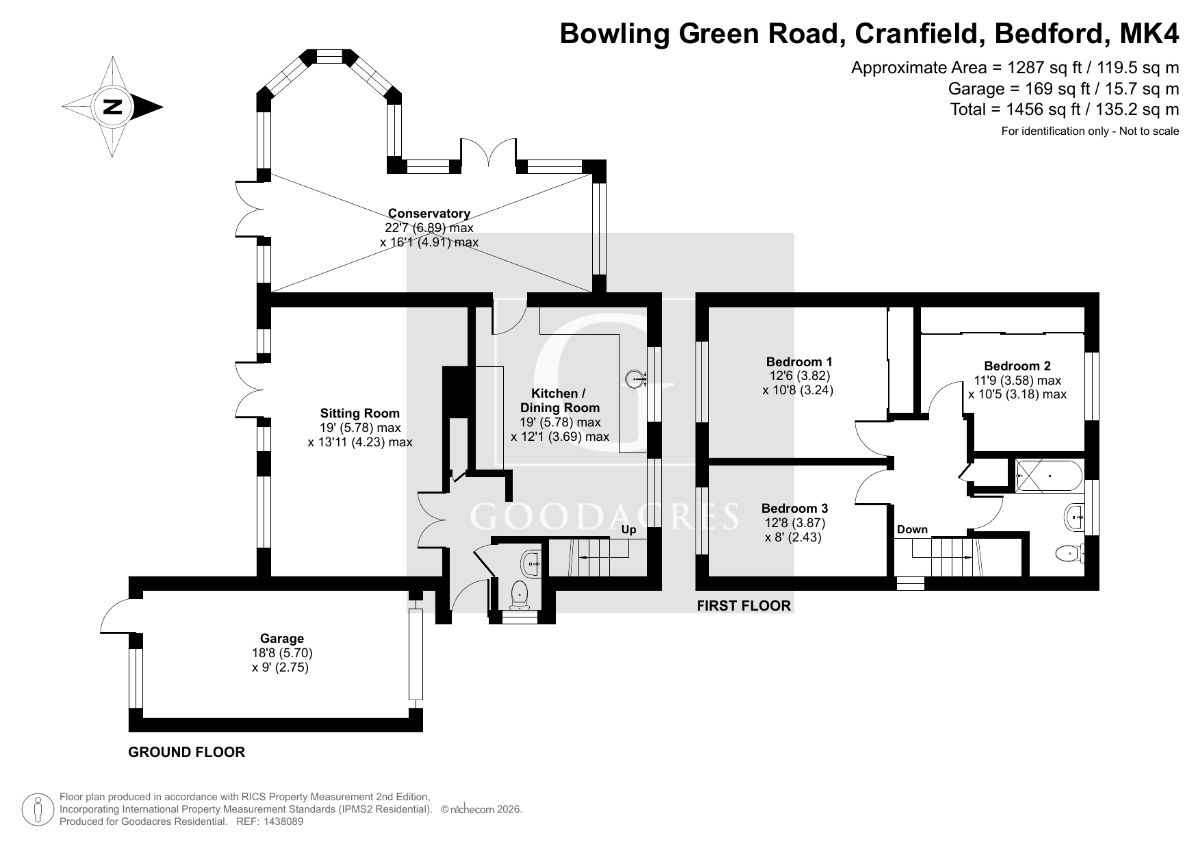 20 Bowling Green Road, Bedford floorplan