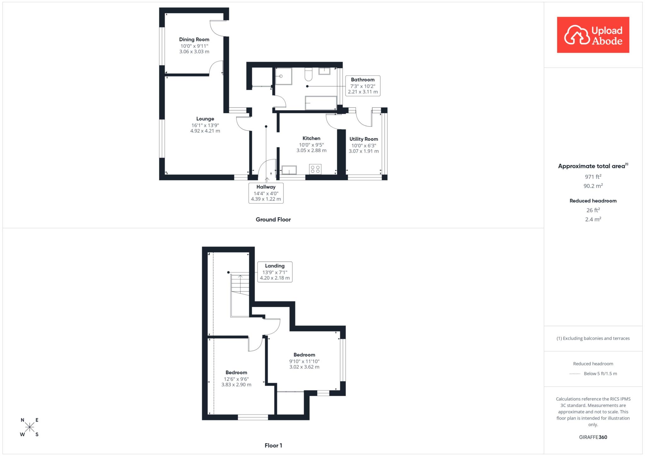 296, High Street, Motherwell floorplan