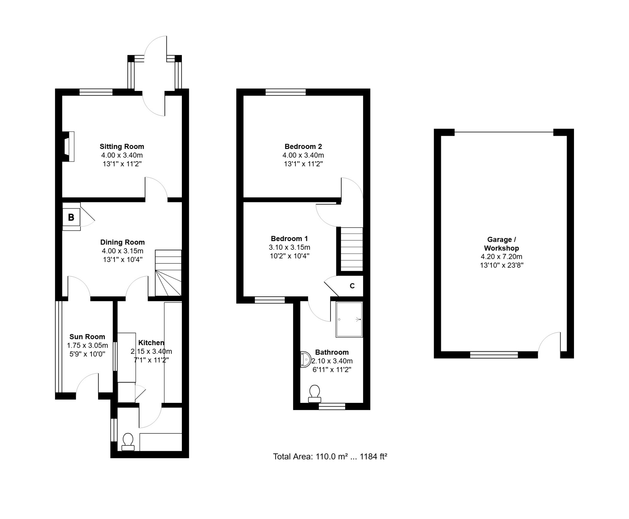 73 Station Road, Snettisham, Norfolk floorplan