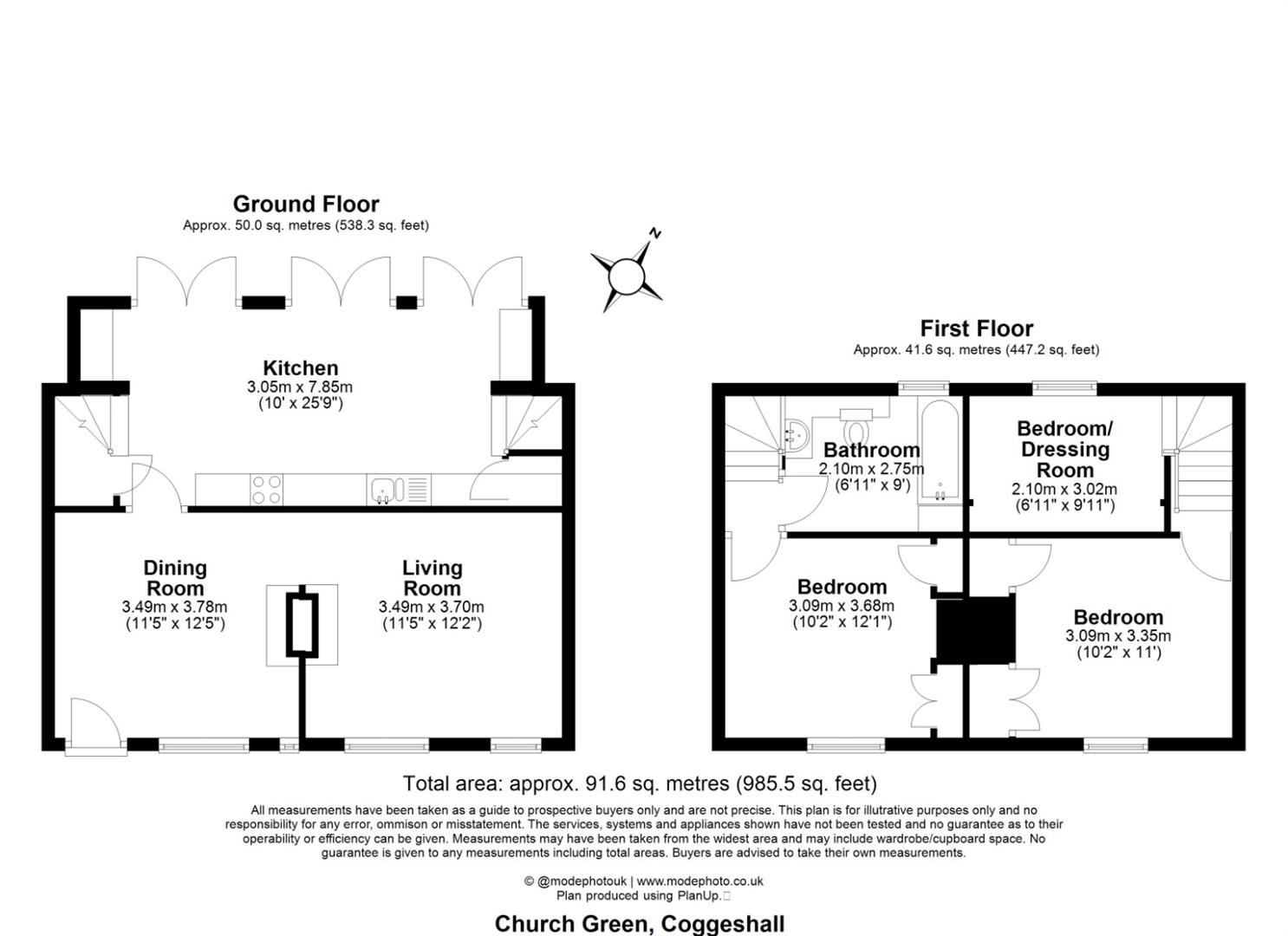 9, Church Green, Colchester floorplan