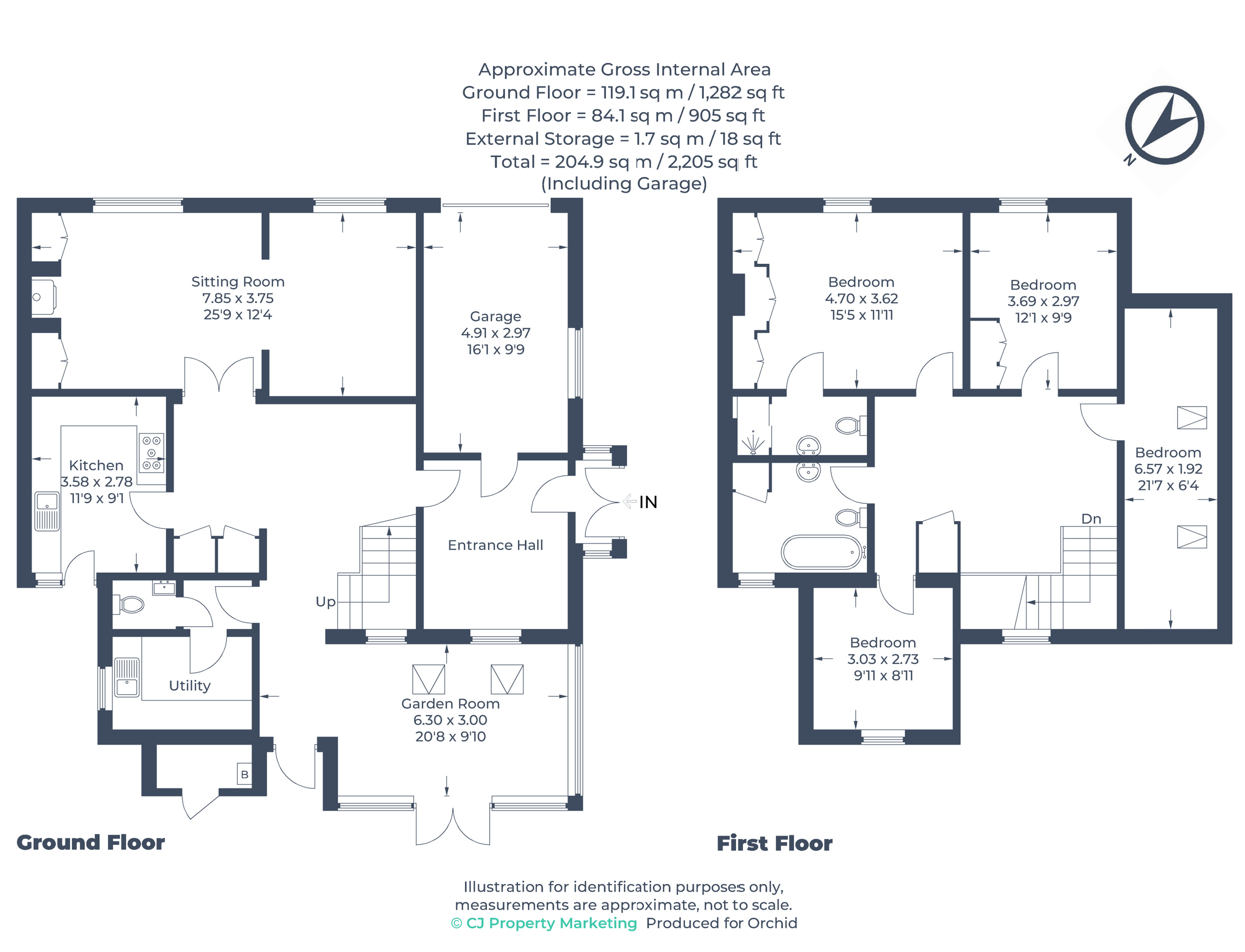 1 White Cottage, Tring floorplan