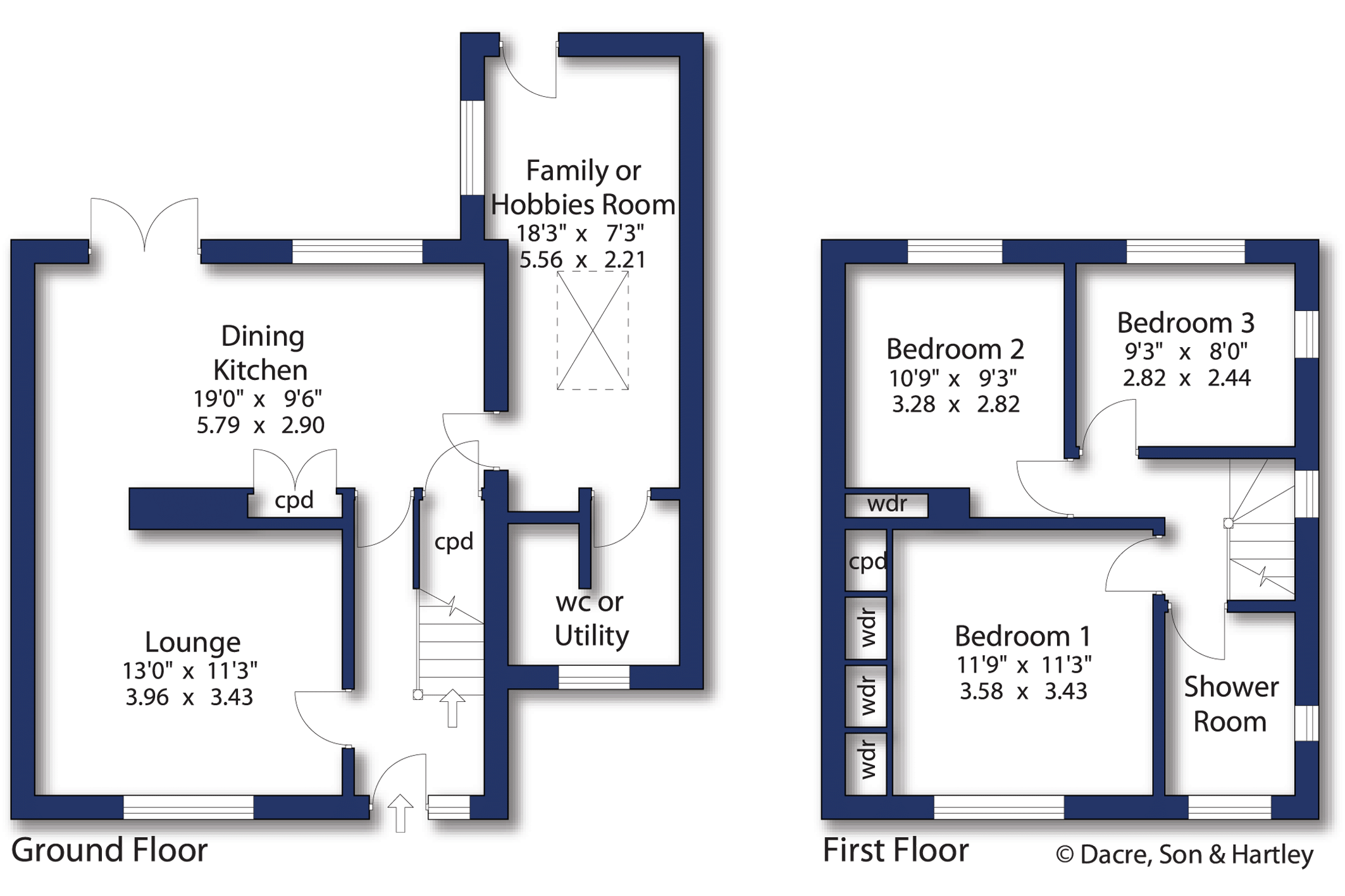 6, Castle Grove, Bingley floorplan