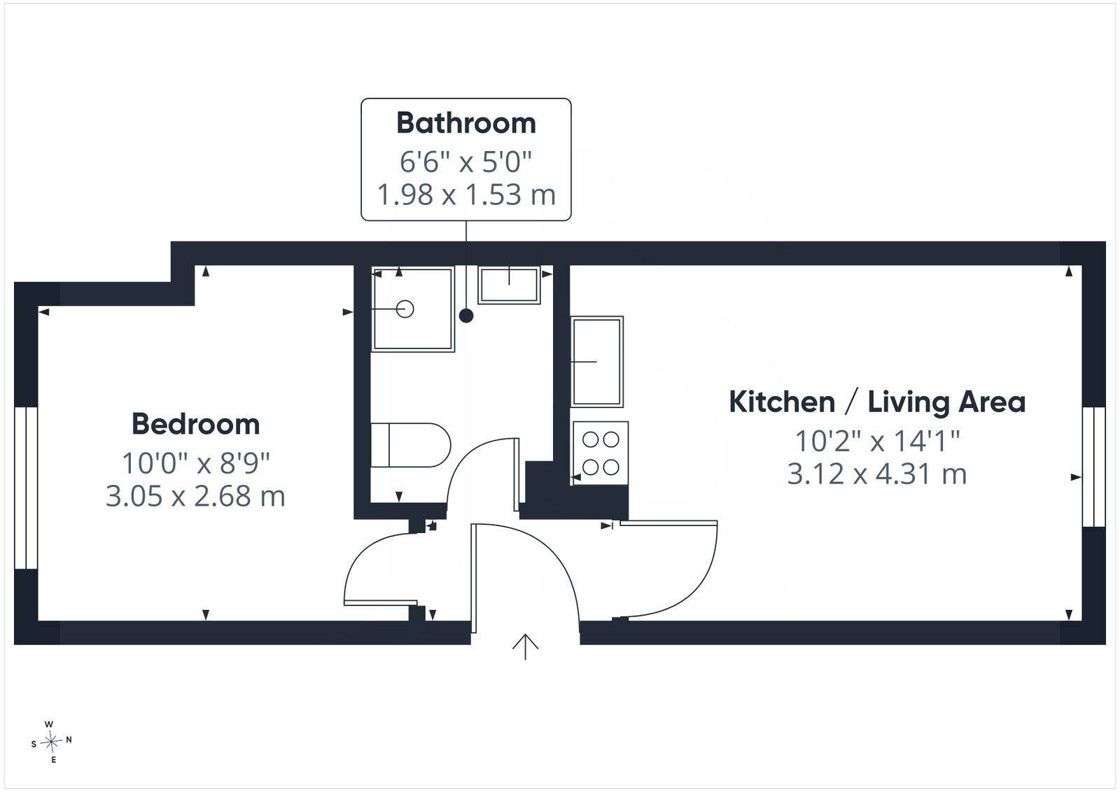 Milton Street, Worthing floorplan
