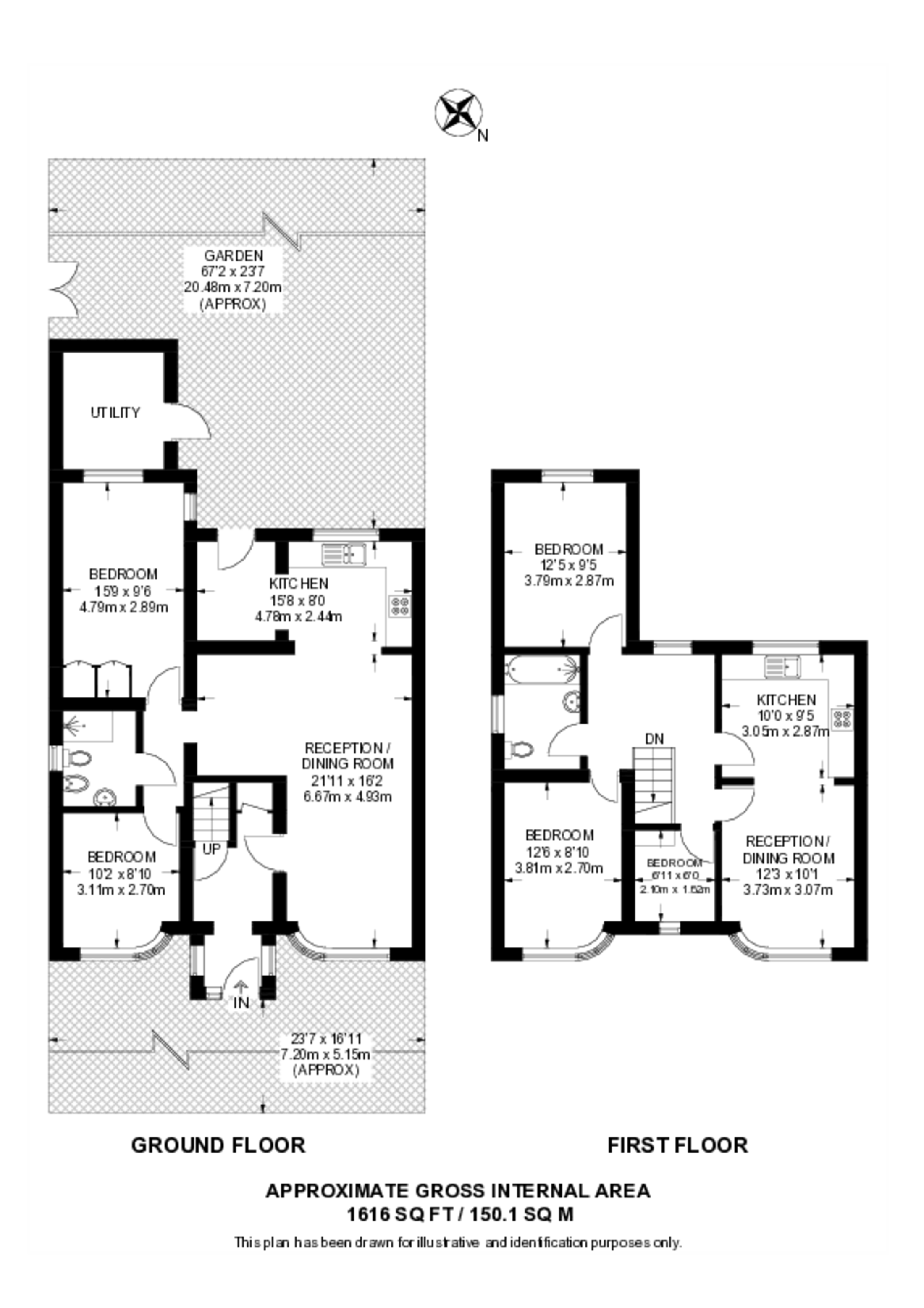 Flamborough Road, Ruislip floorplan