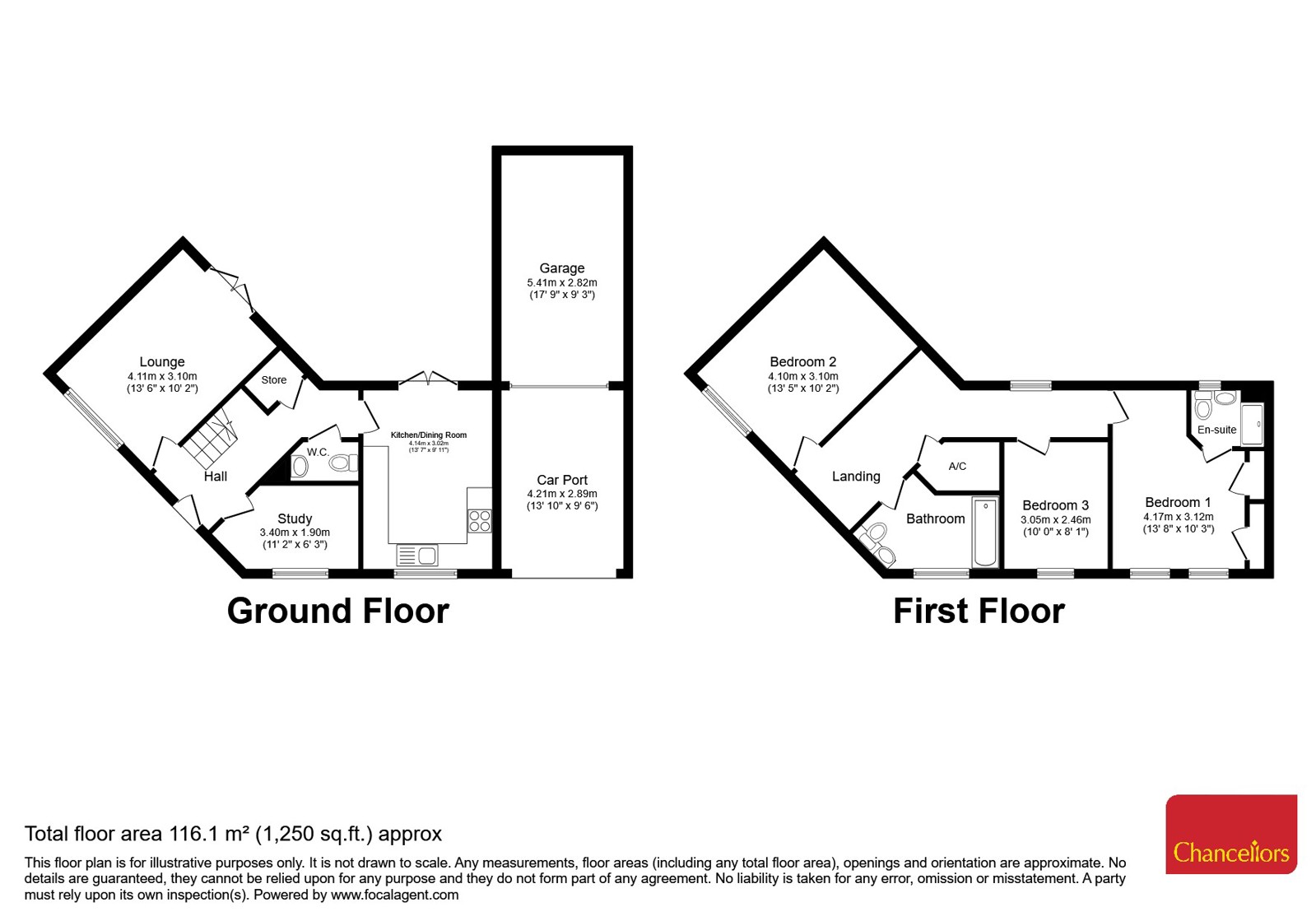17, Farleigh Drive, Buckinghamshire floorplan