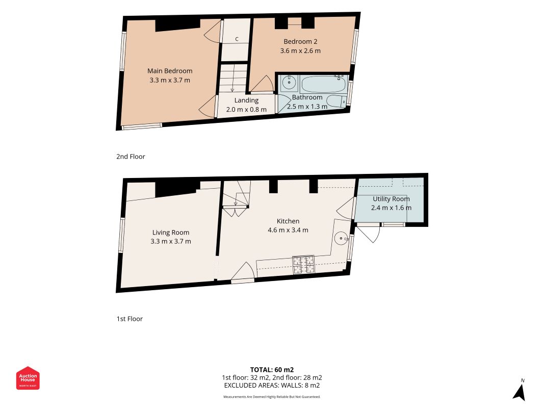 1 Kings Terrace, Gateshead floorplan